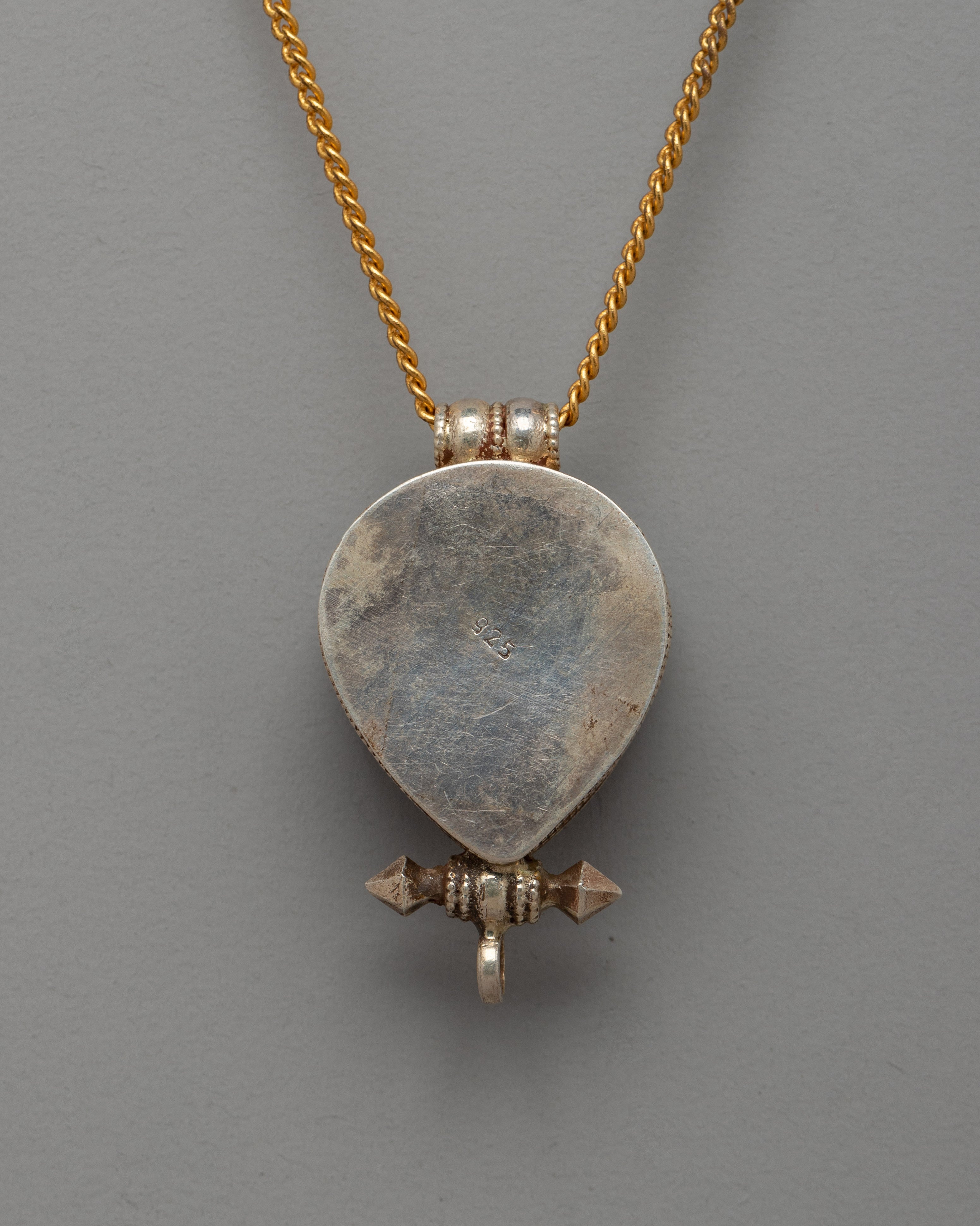 Avalokiteshvara Mantra Ghau Locket | Symbol of Compassion and Spiritual Protection