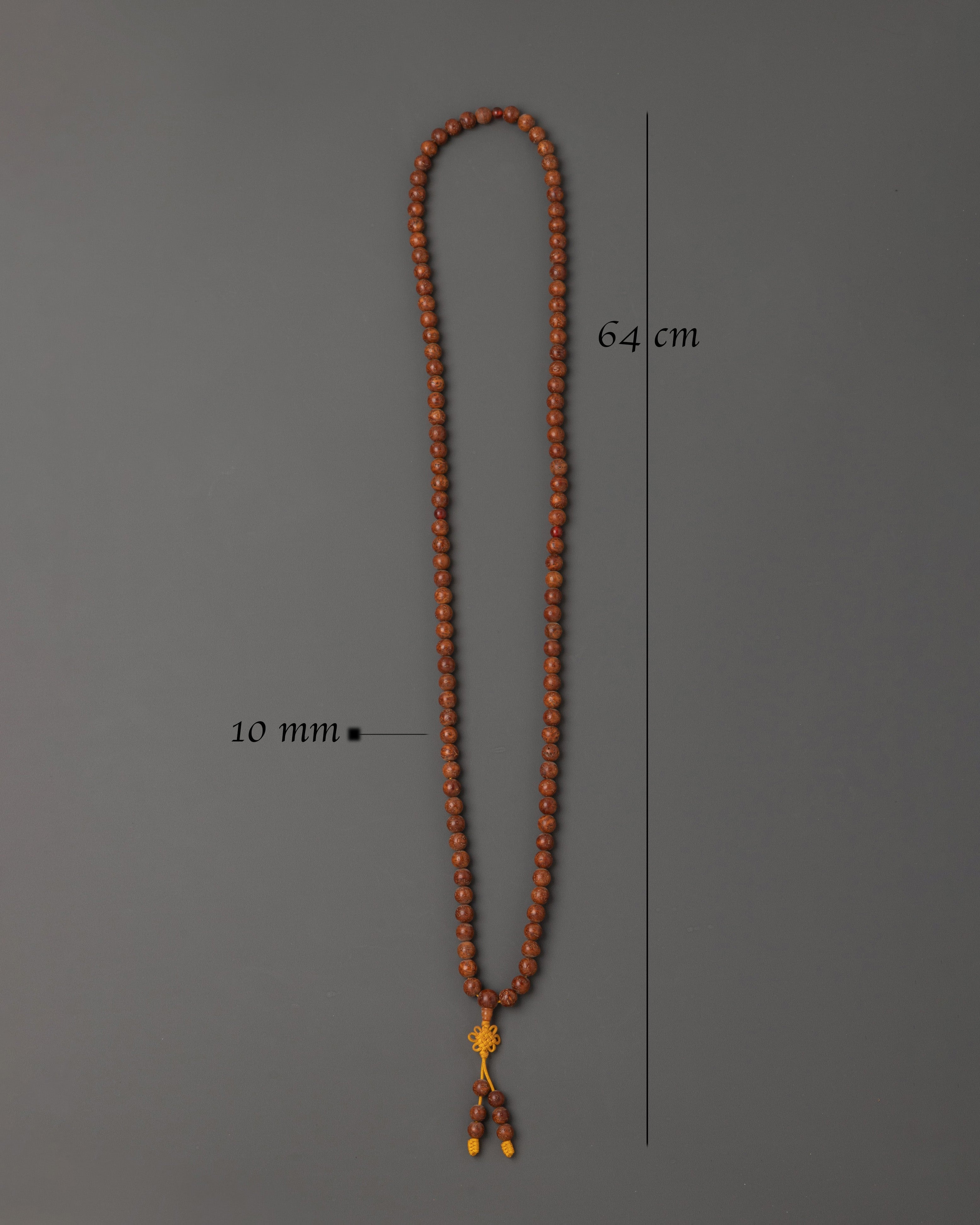 Himalayan Buddhist Meditation Mala | Bodhi Seed Prayer Beads