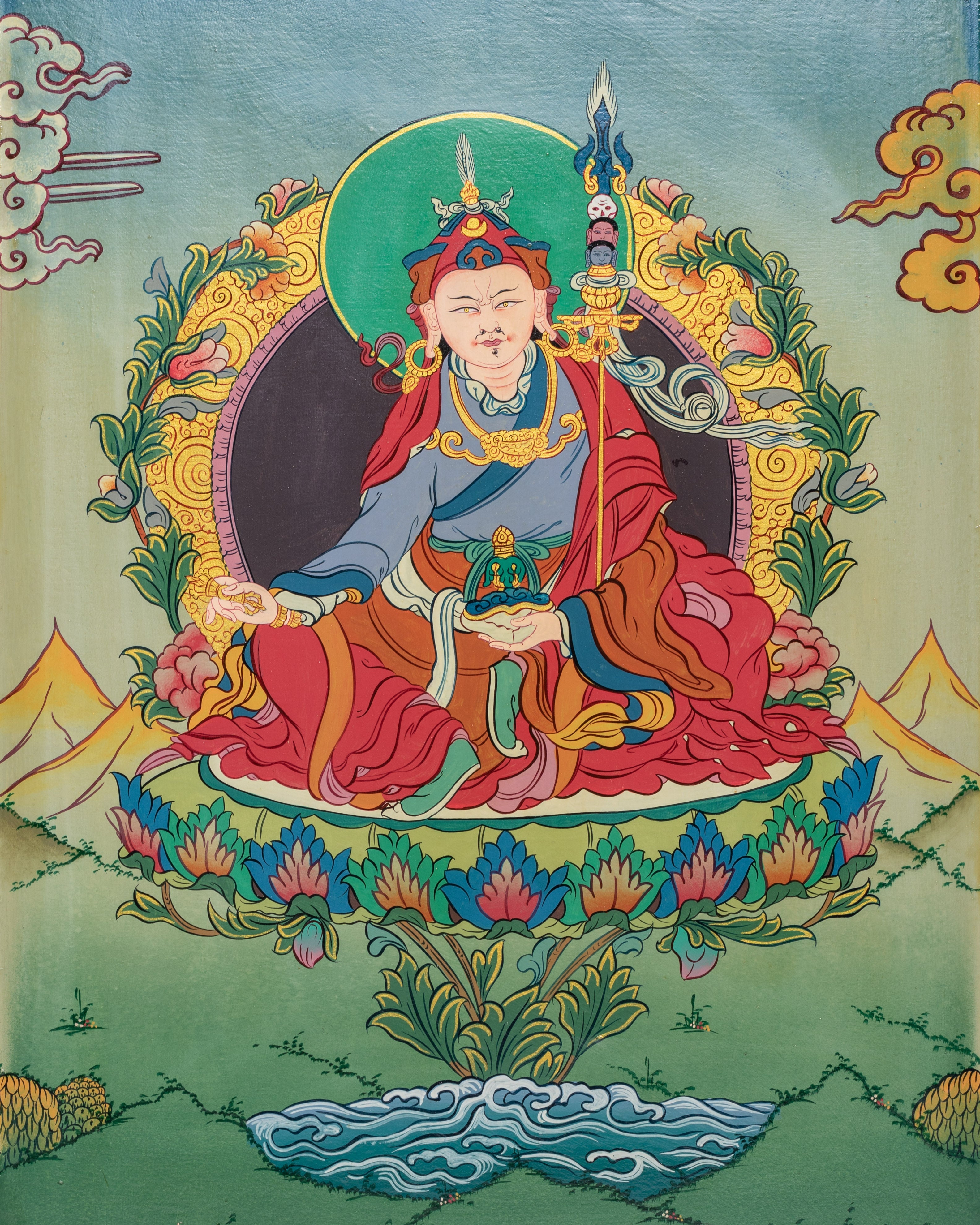 Padmasambhava Wall Hanging | Symbol of Enlightened Wisdom