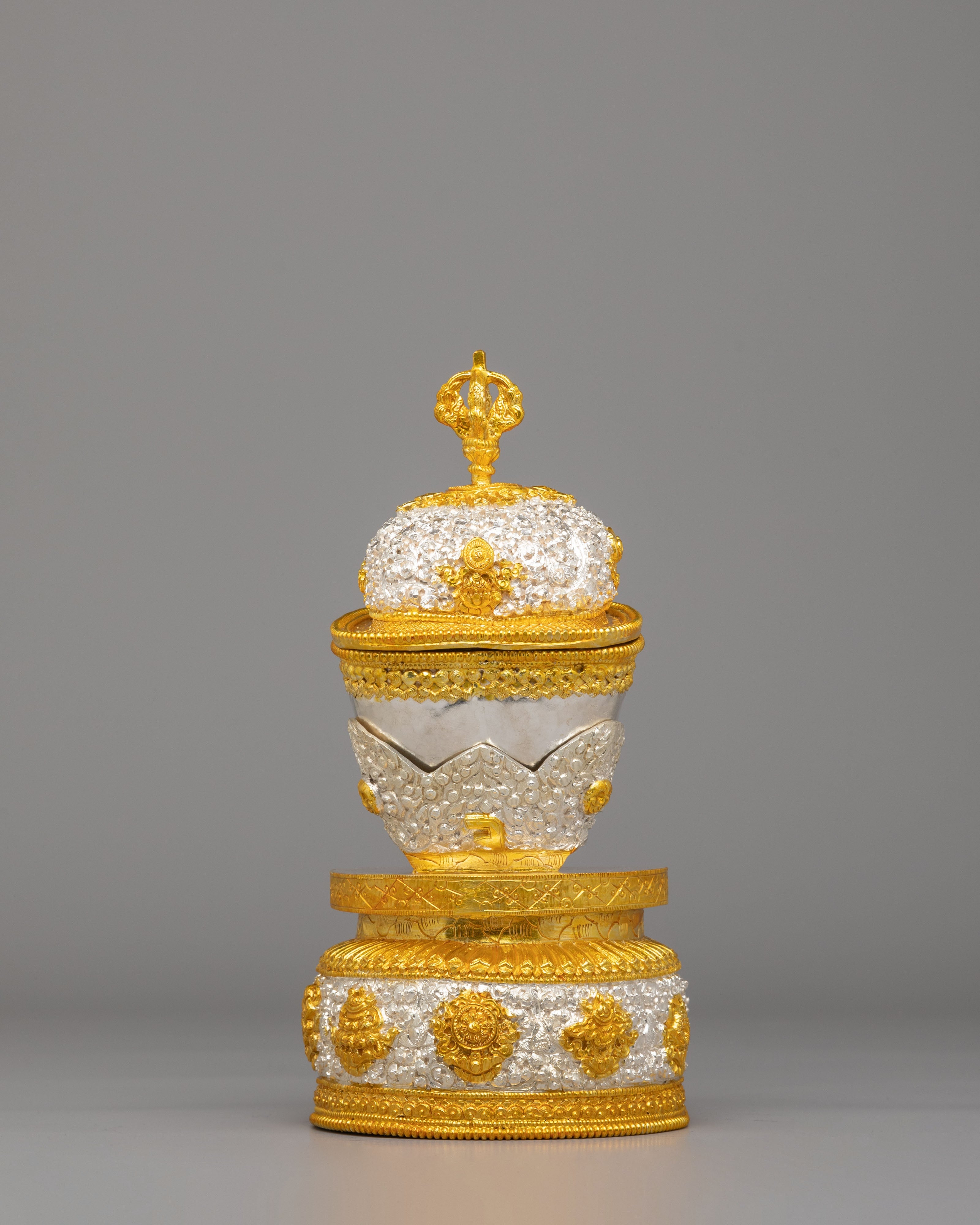 Handmade Ritual Kapala Set | Buddhist Offering Set