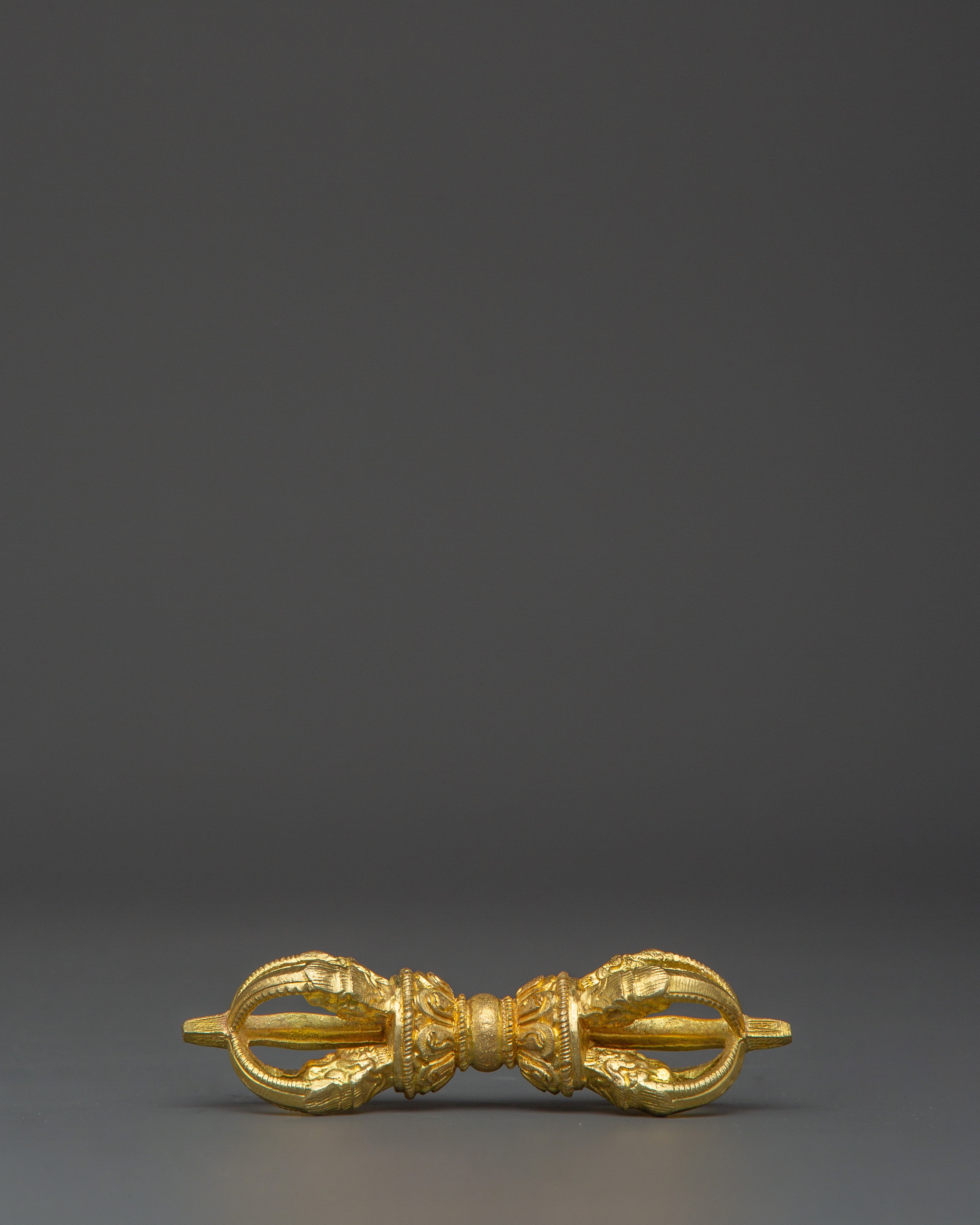 Tibetan Brass Bell & Vajra Set | Buddhist Ritual Tool