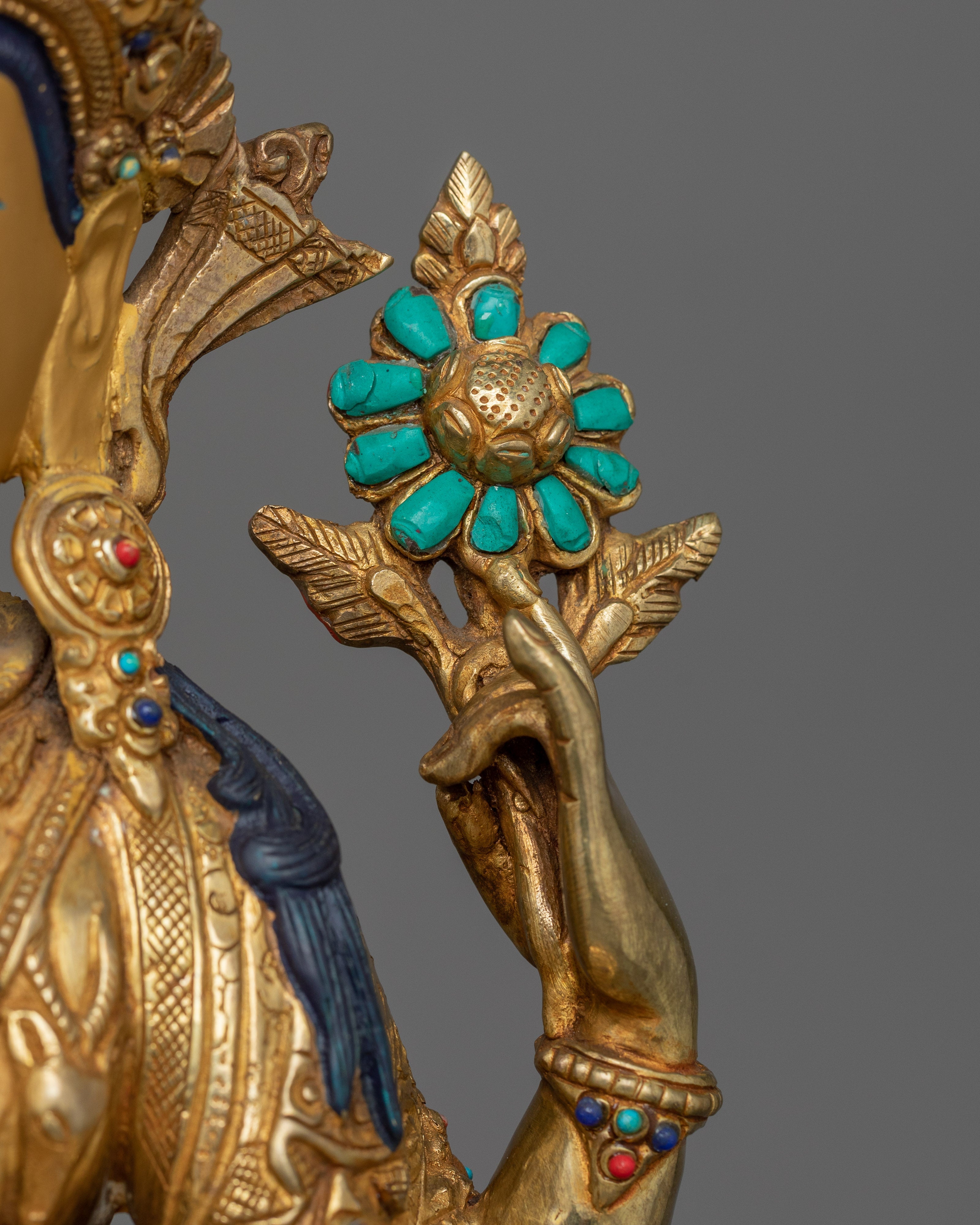 Handmade Statue Of Chenrezig |  Tibetan Buddha of Compassion