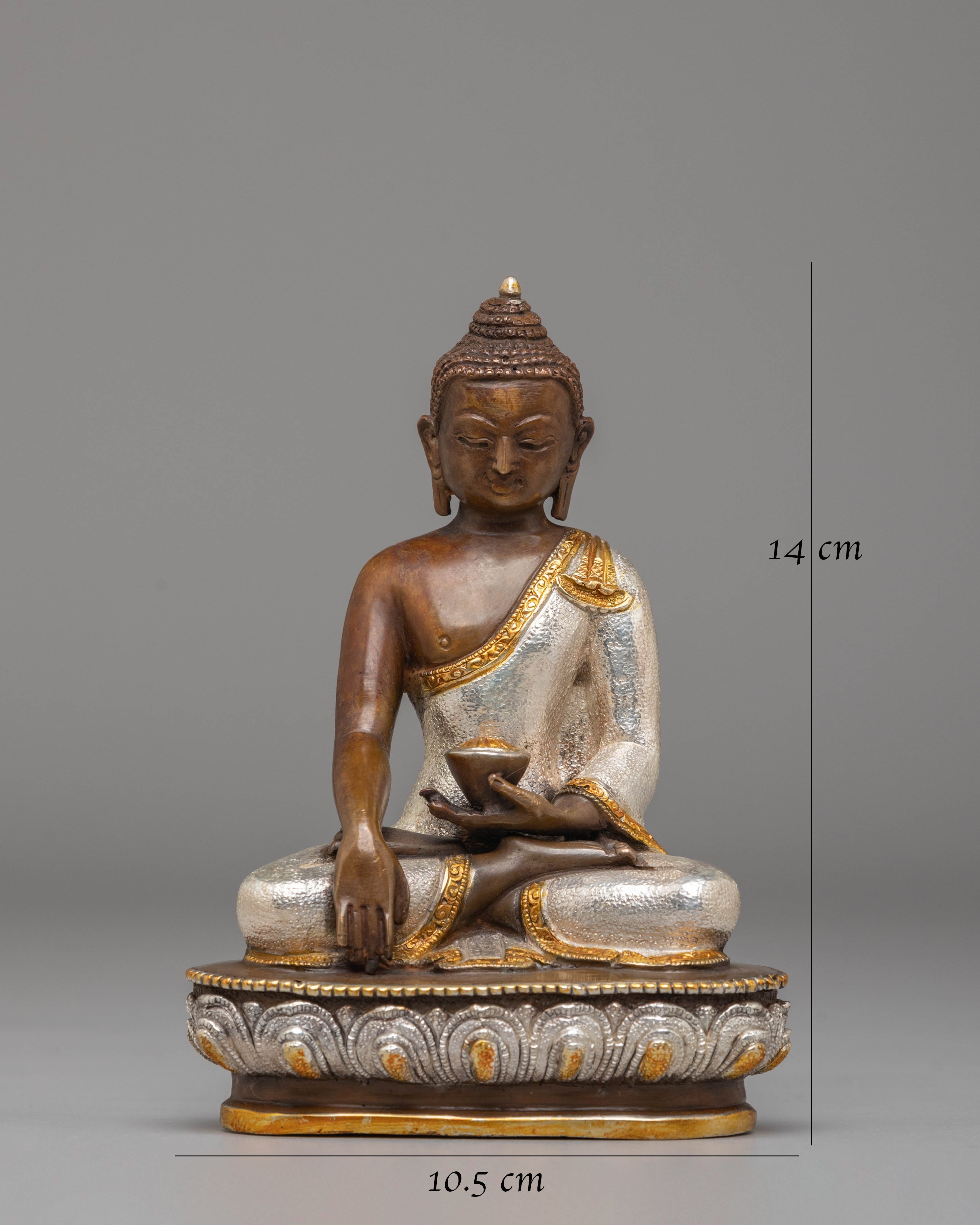 Handmade Buddhist Gautam Buddha Statue | Peaceful Shakyamuni Buddha Art