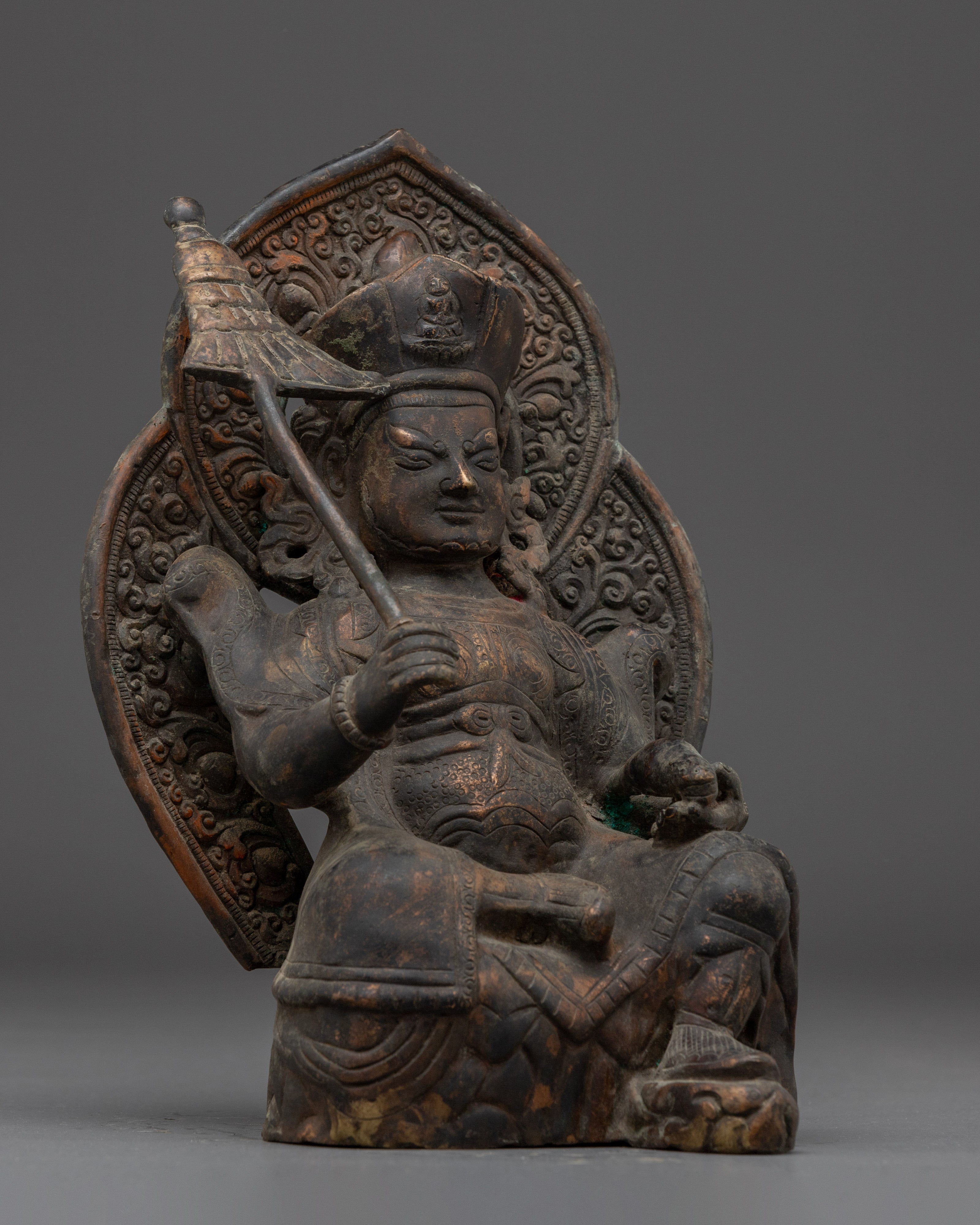 Vaishravana Statue | Protection Altar Decor