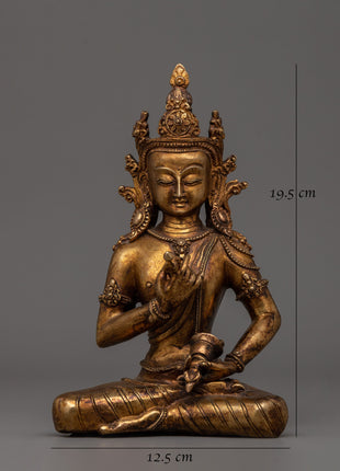 Vajrasattva Dorje Sempa Statue | The Great Purifier Vajrasattva