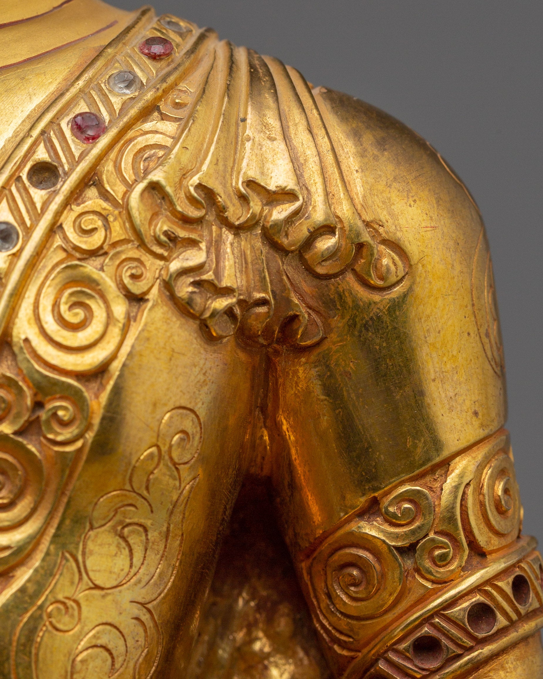 Buddhist healing Icon Medicine Buddha | Golden Spiritual Artwork