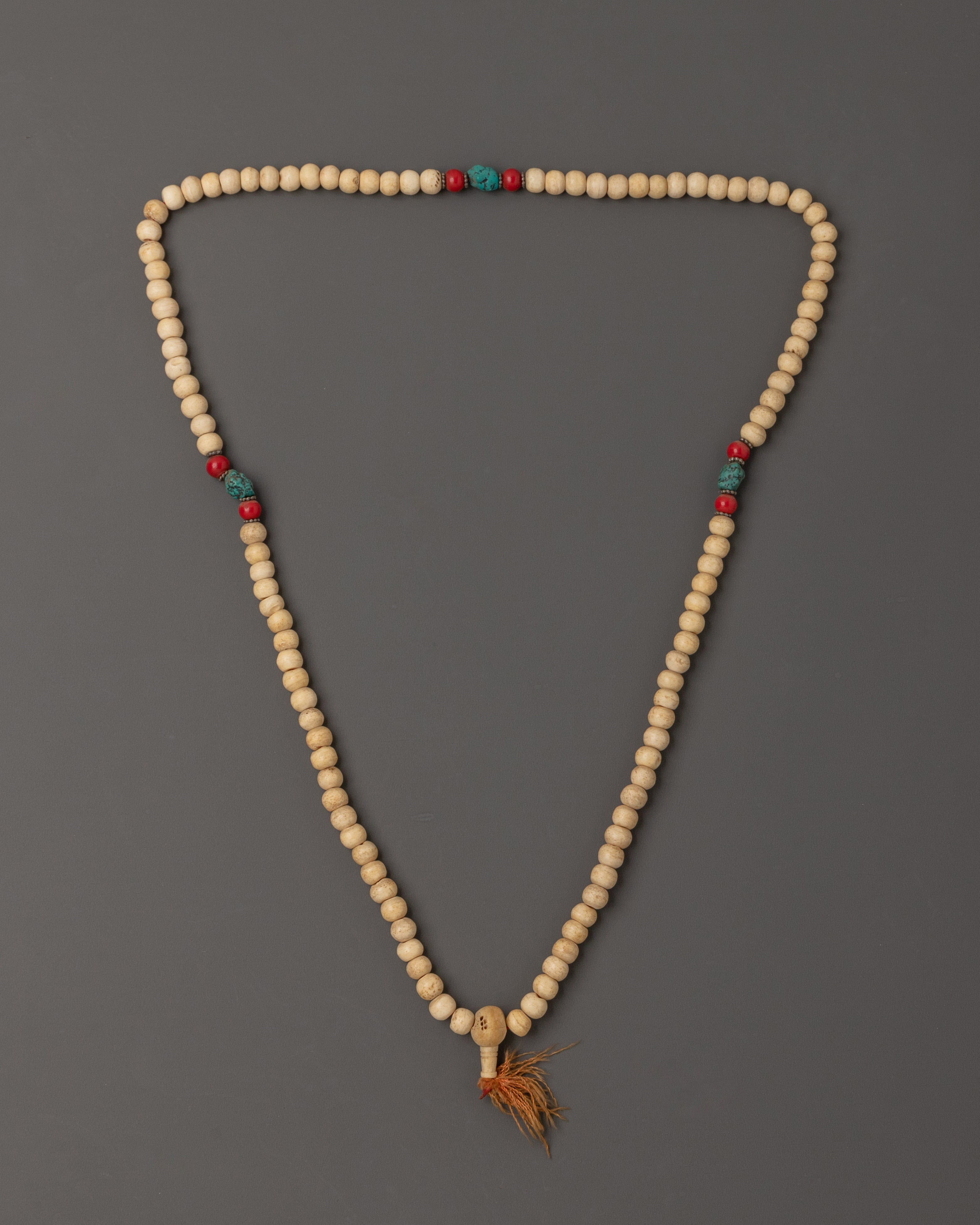Buddhist Ethically Sourced Yak Bone Mala | Buddhist Spiritual Jewelry