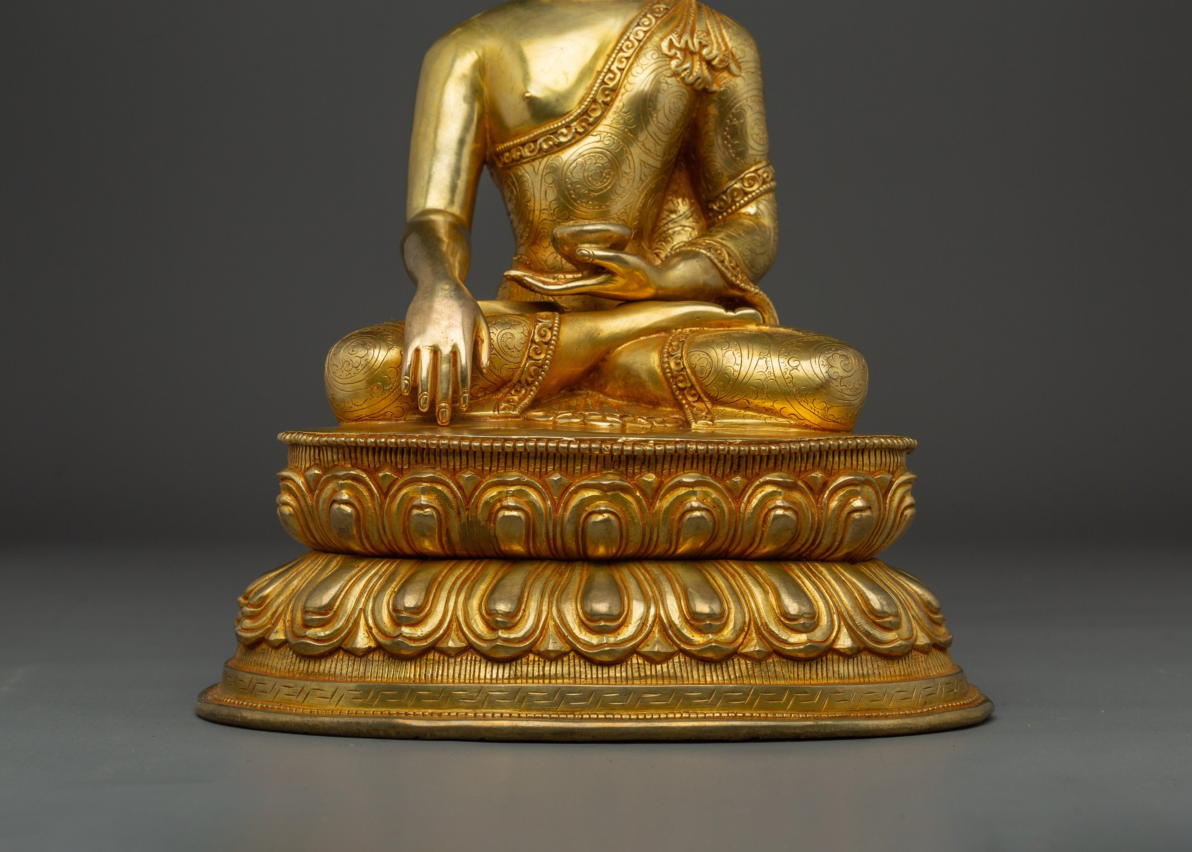 Handmade Serene Gautama Buddha Artwork | Shakyamuni Buddha - Founder of Buddhism