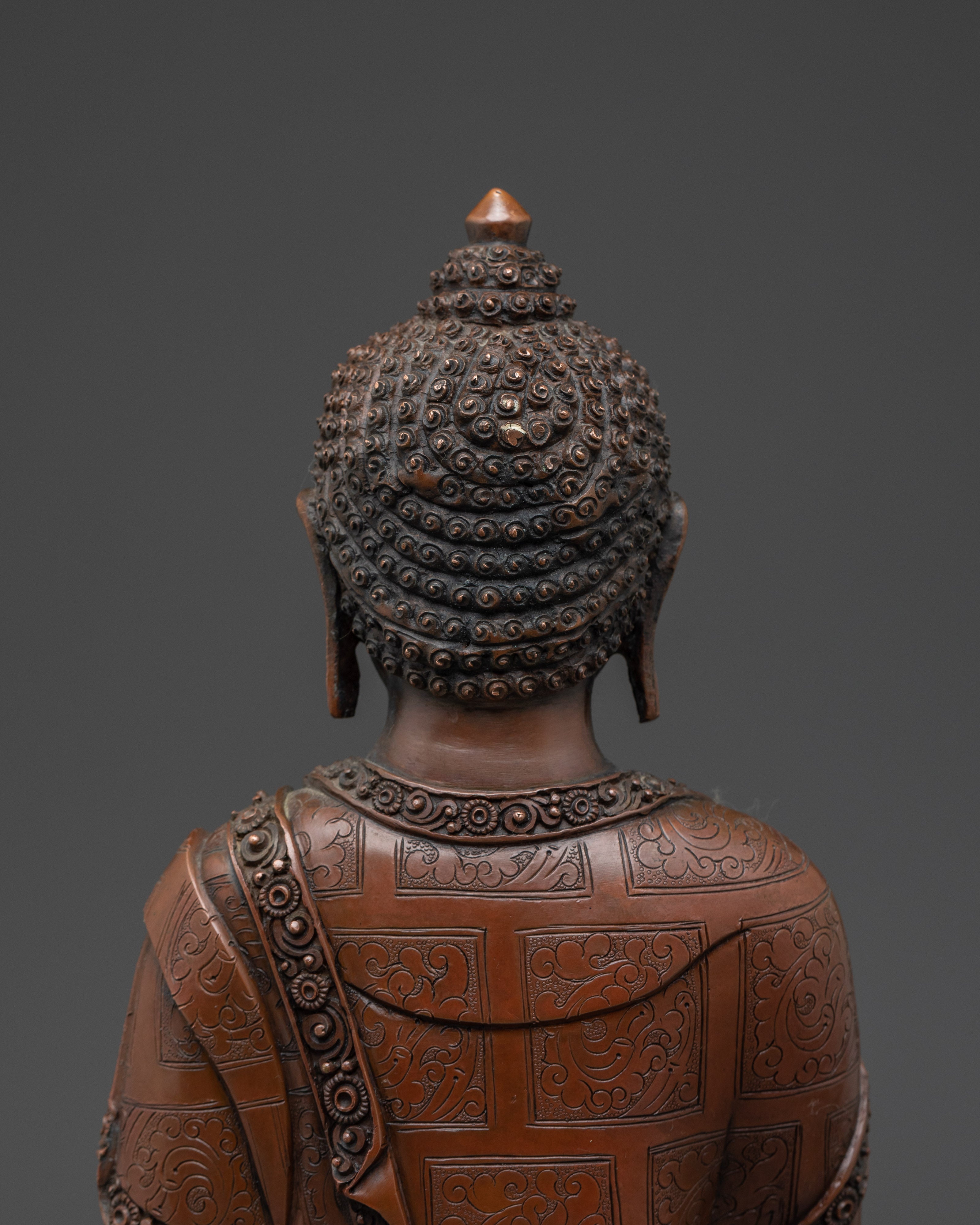 Shakyamuni Buddha Handmade Artwork | Gautama Buddha Statue