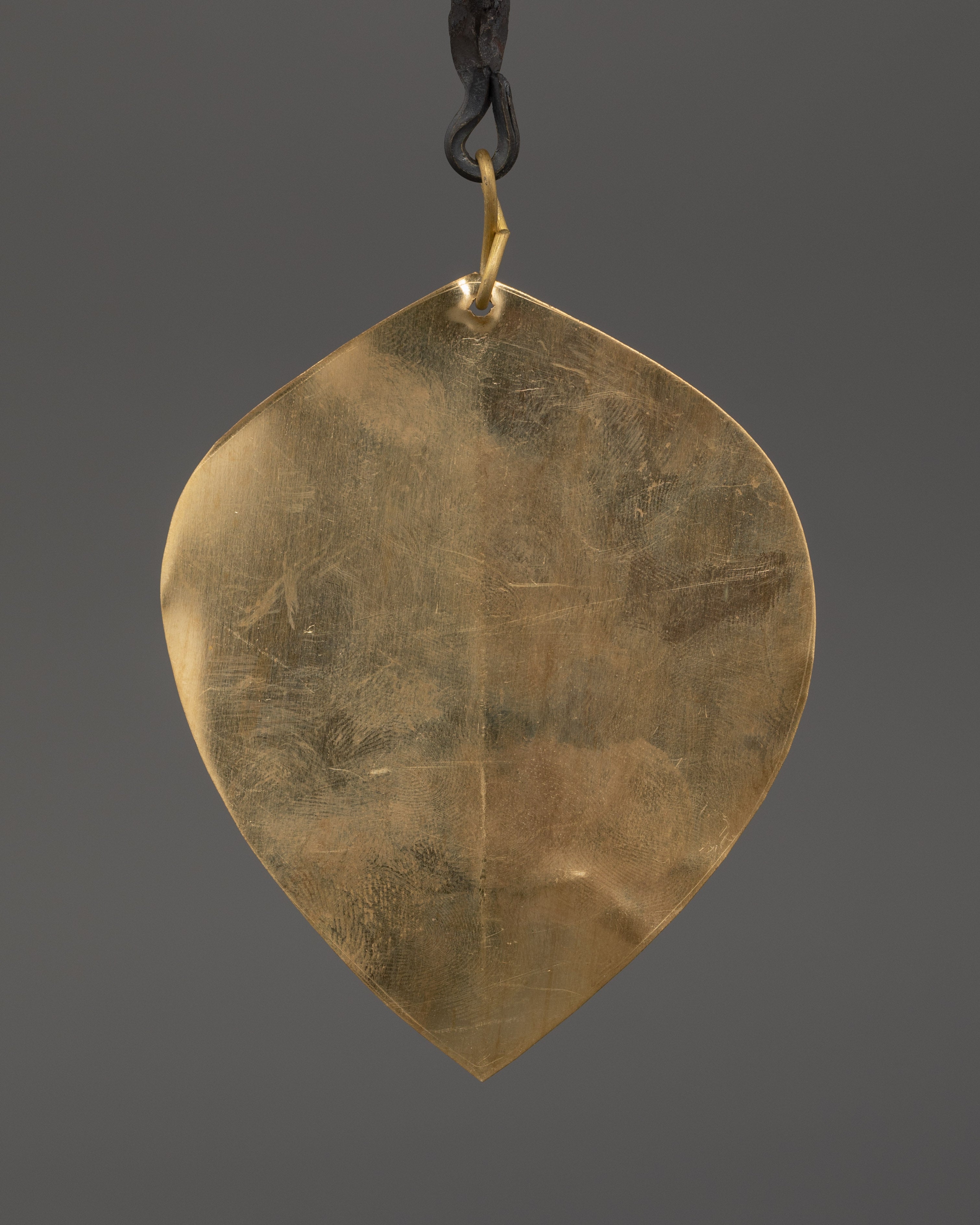 Hanging Bell Buddhist Sacred Ceremonial Piece | Bronze Meditation and Ritual Bell