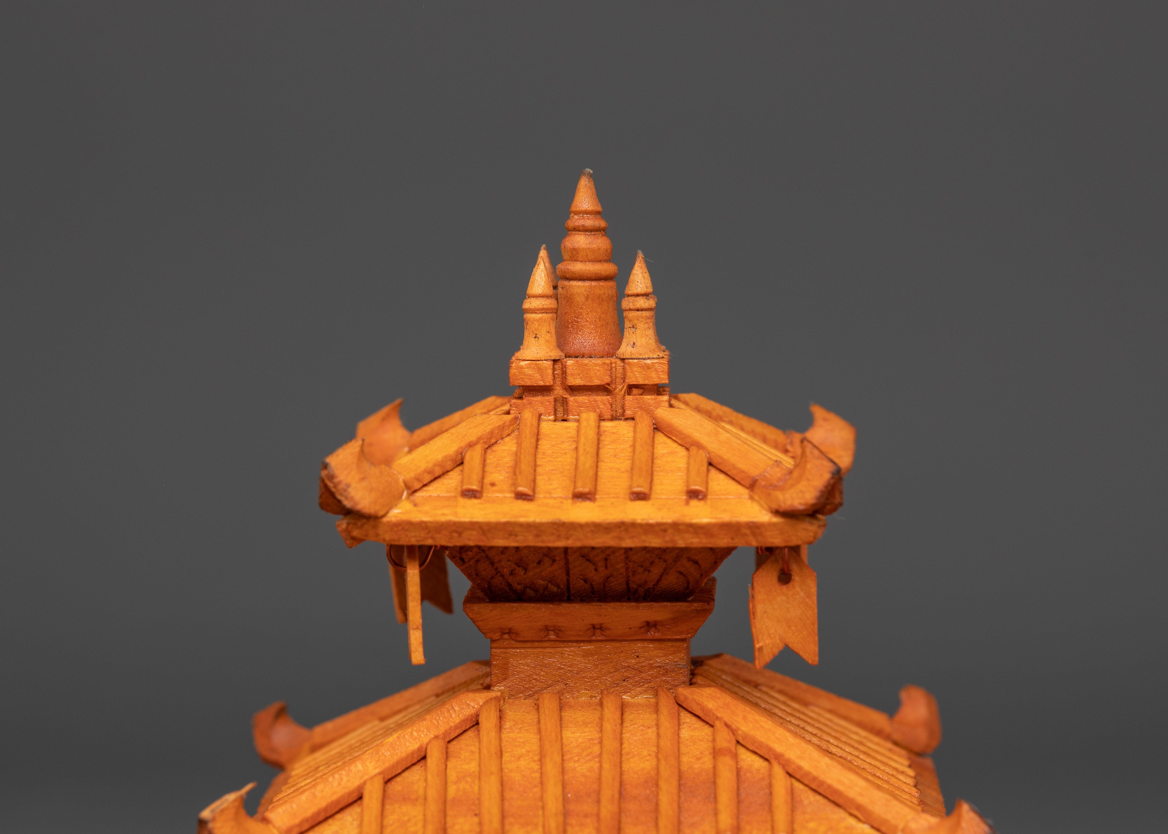 Wooden Buddhist Religious Stupa | For Ritual Use