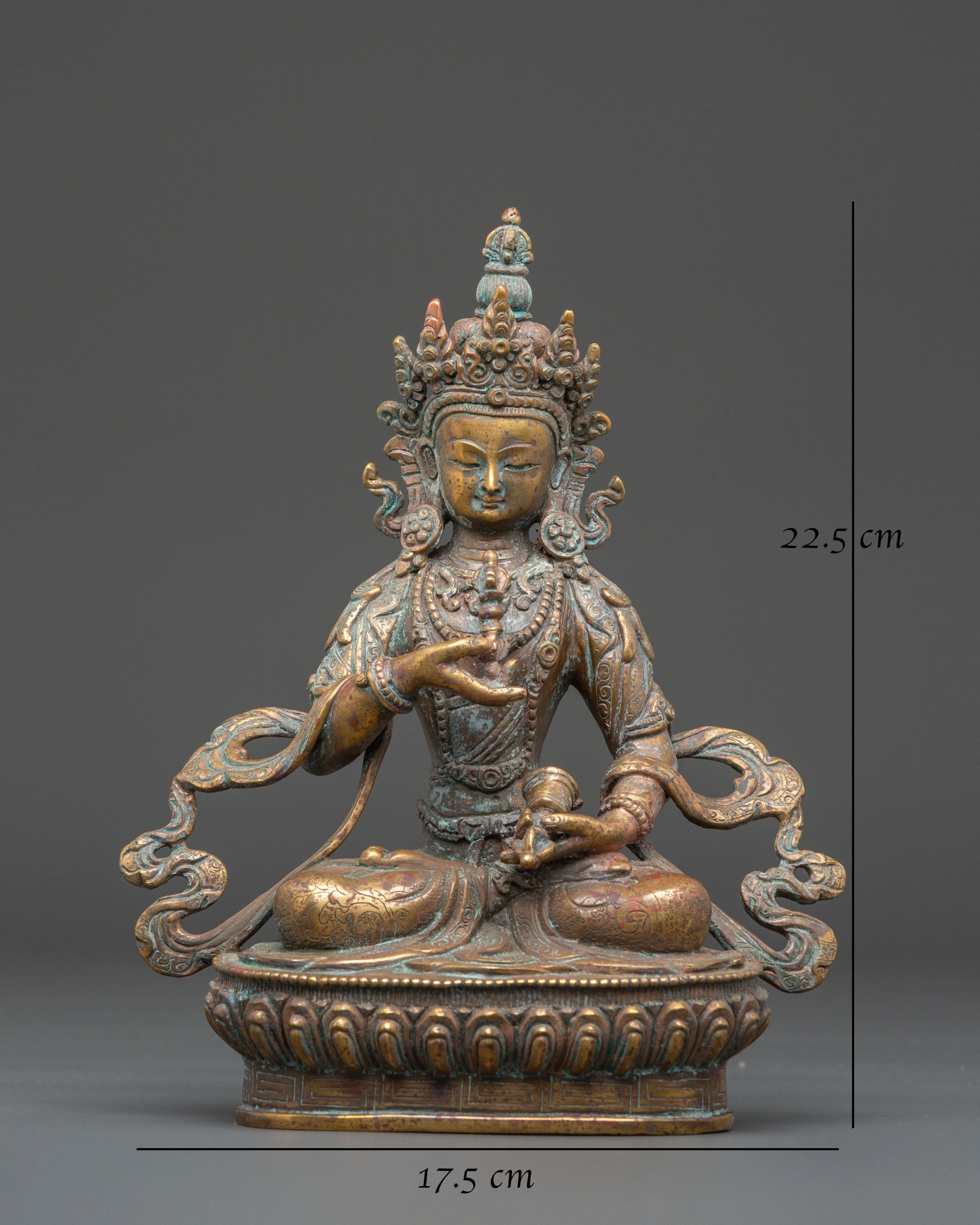 Sacred Purification Deity Vajrasattva Statue | Tibetan Buddhist Sculpture