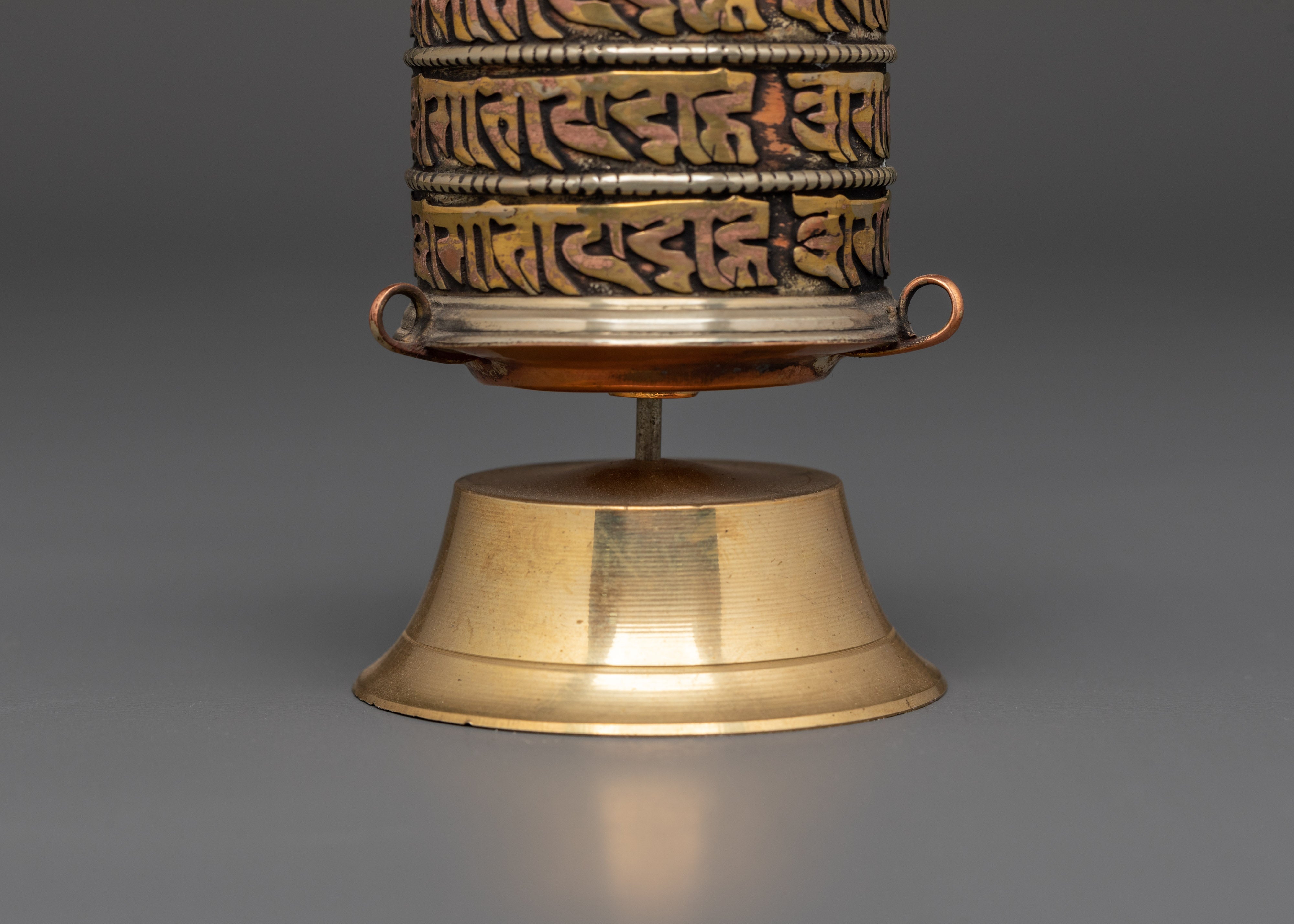 Spiritual Tibetan Prayer Wheel | Handcrafted Brass Prayer Wheel