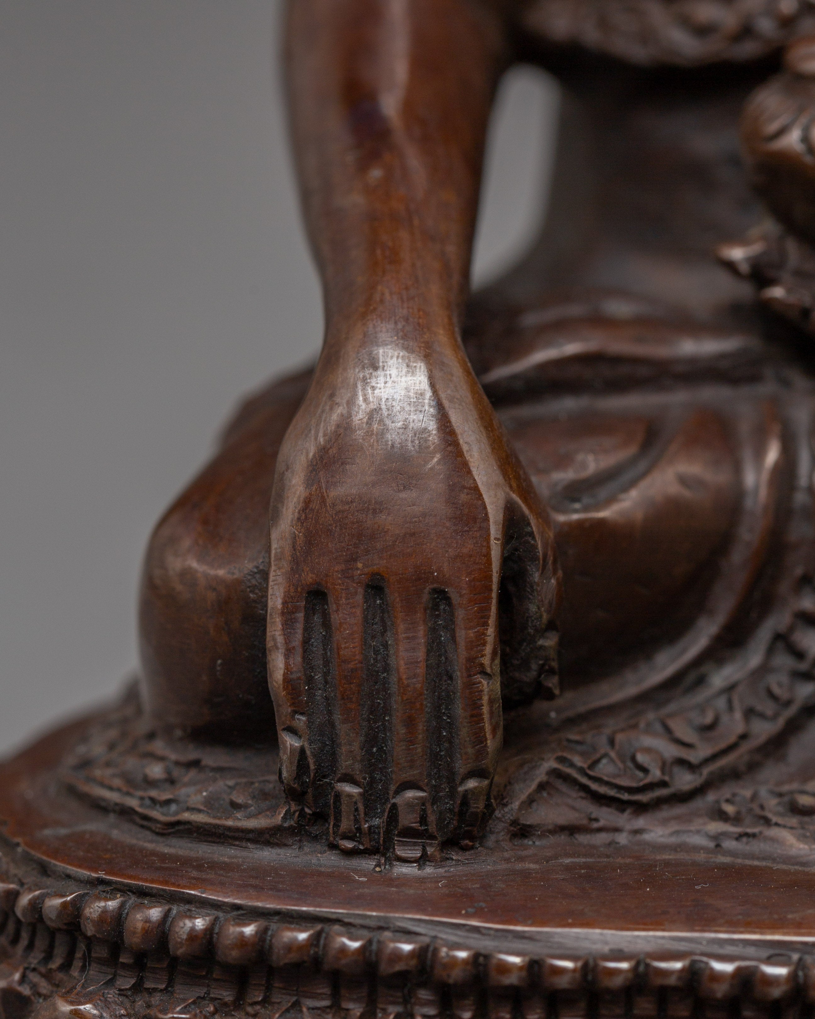 Oxidized Statue of Historical Gautama Buddha | Buddhist Spiritual Decor