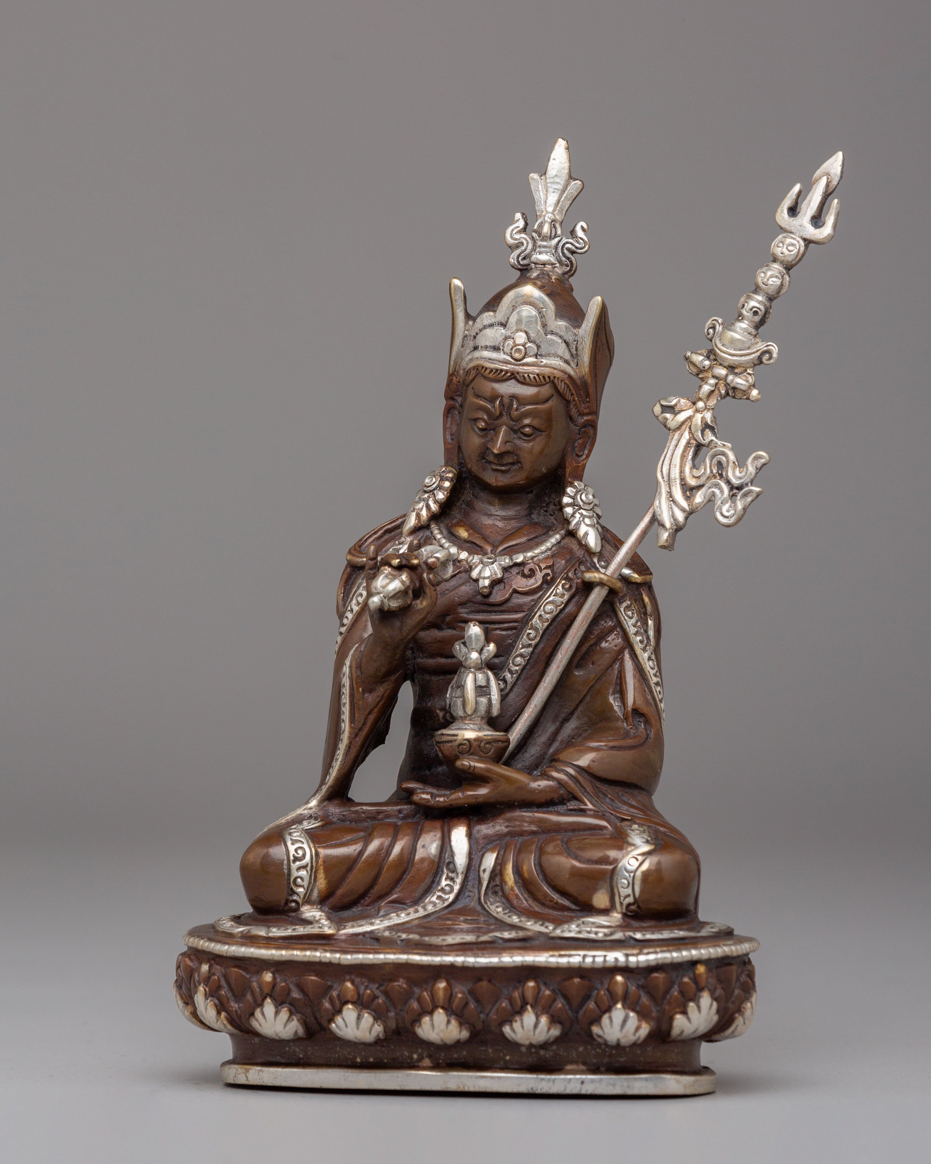 Sacred Handmade Guru Tsokye Dorje Statue | A Symbol of Wisdom and Protection