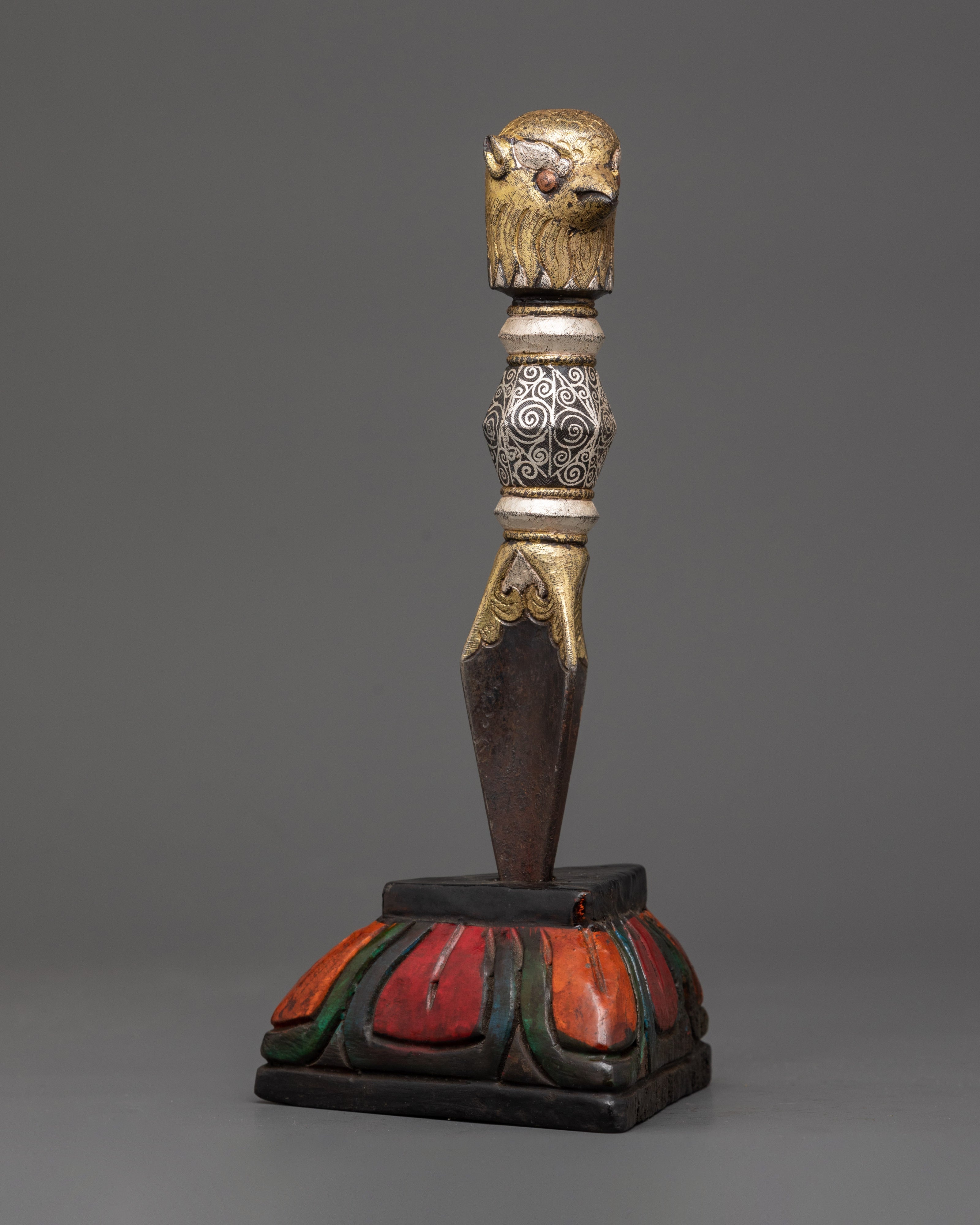 Phurba with Garuda Head | Tantric Ritual Dagger