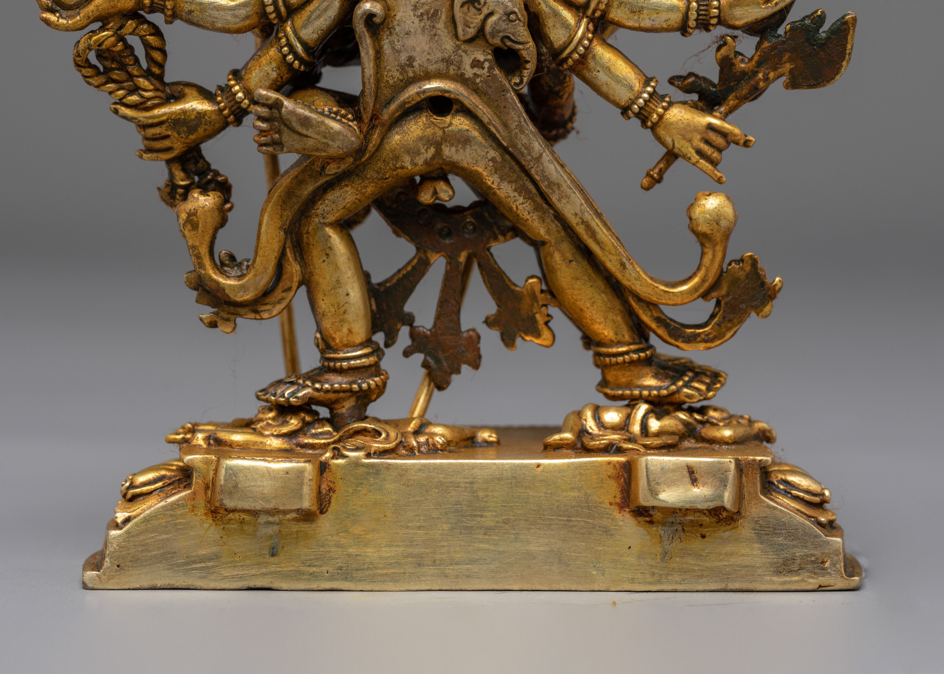 Statue of Tantric Deity Chakrasambhara | Handmade Buddhist Sculpture