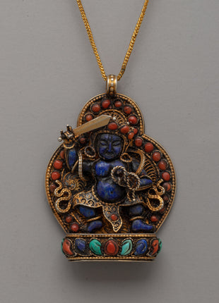 Gold-plated filigree Pendant 