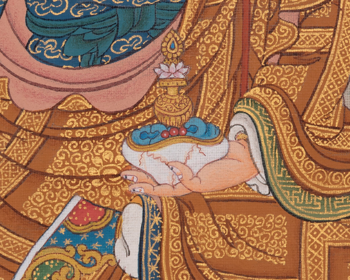 Traditional Guru Rinpoche Art | The Lotus-Birth | Second Buddha