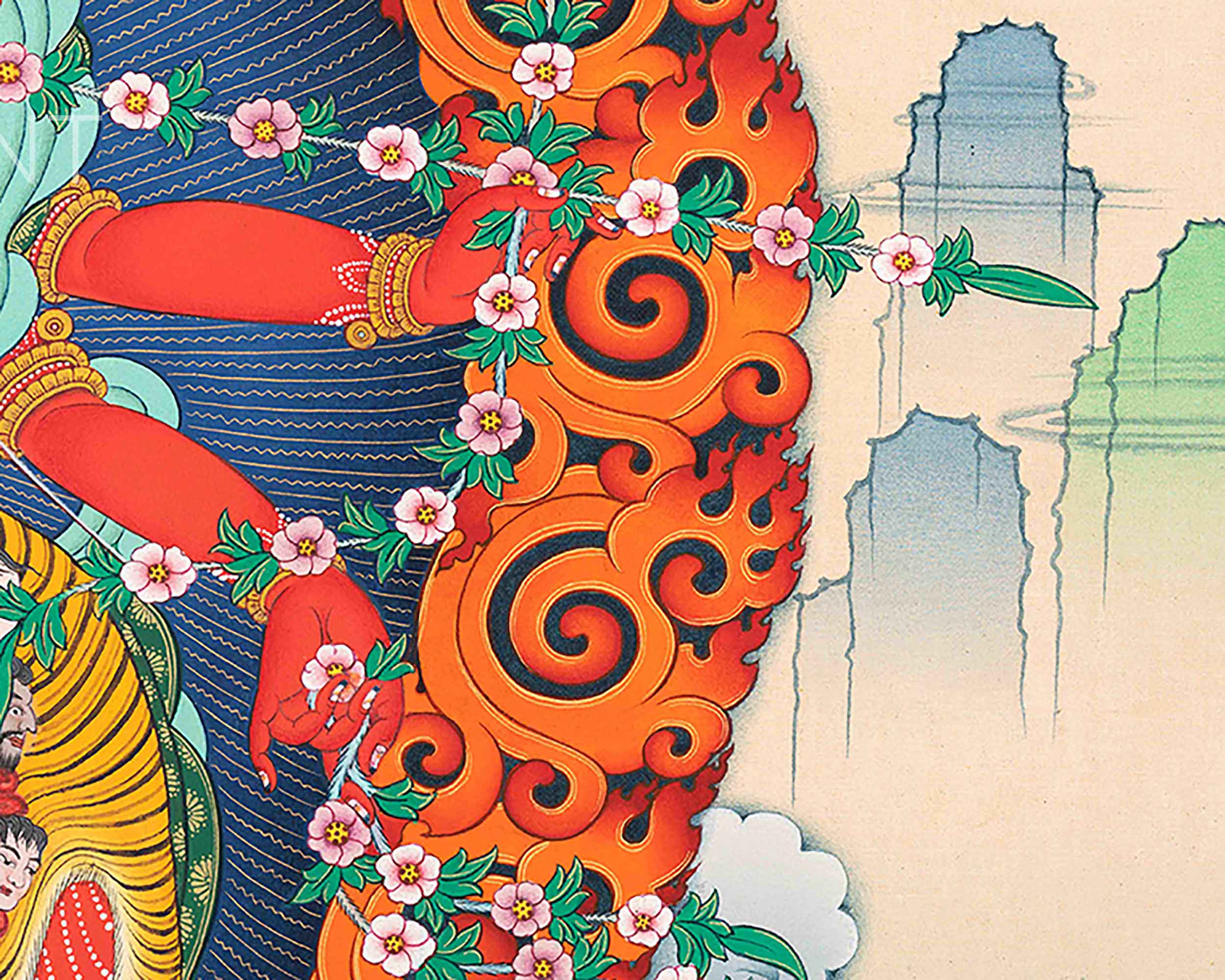 Kurukulla Canvas Print | High Quality Art as a Goddess of Love