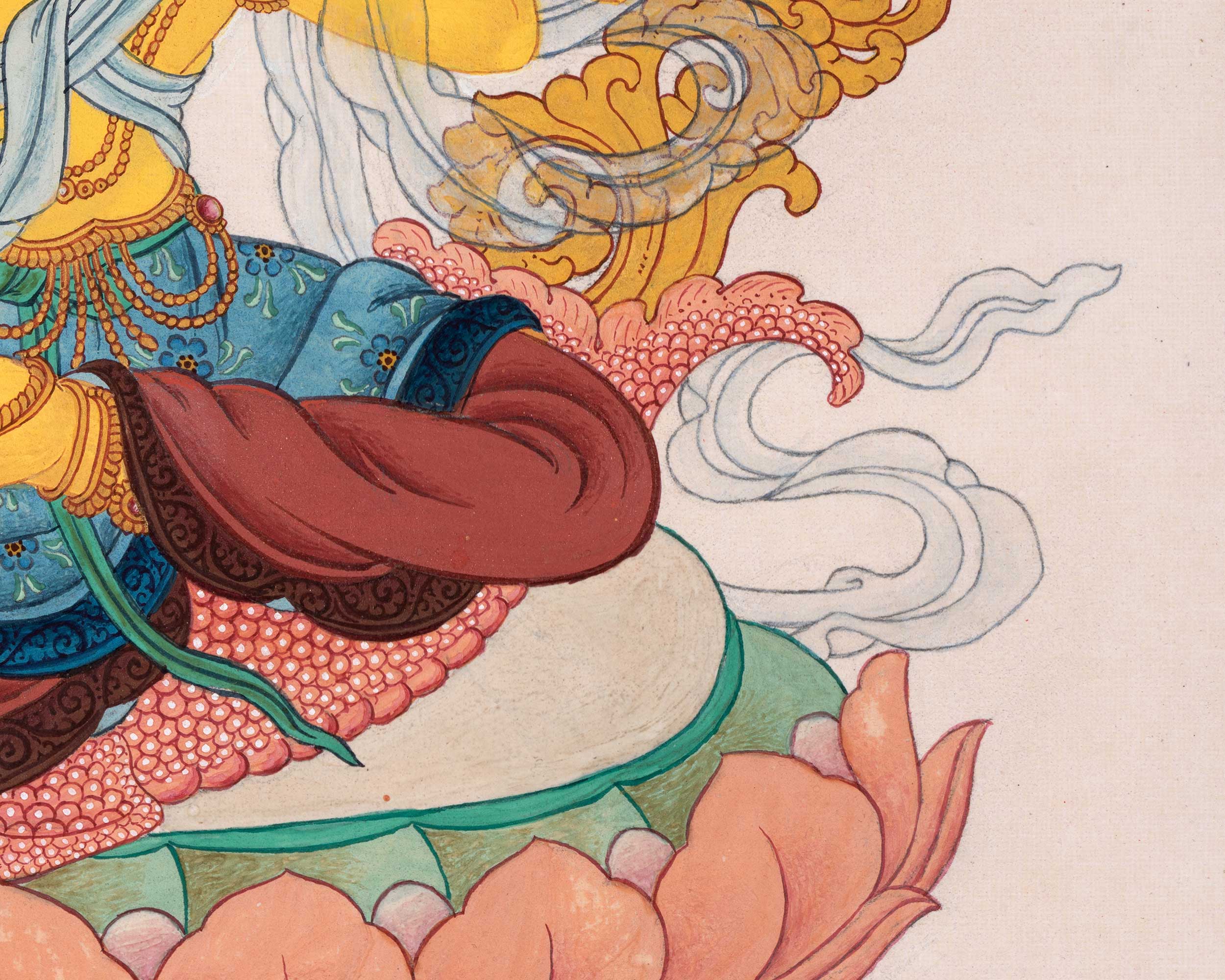 Mara Sundana Vasitattama Tara  | 21 Tara of Surya Gupta Thangka