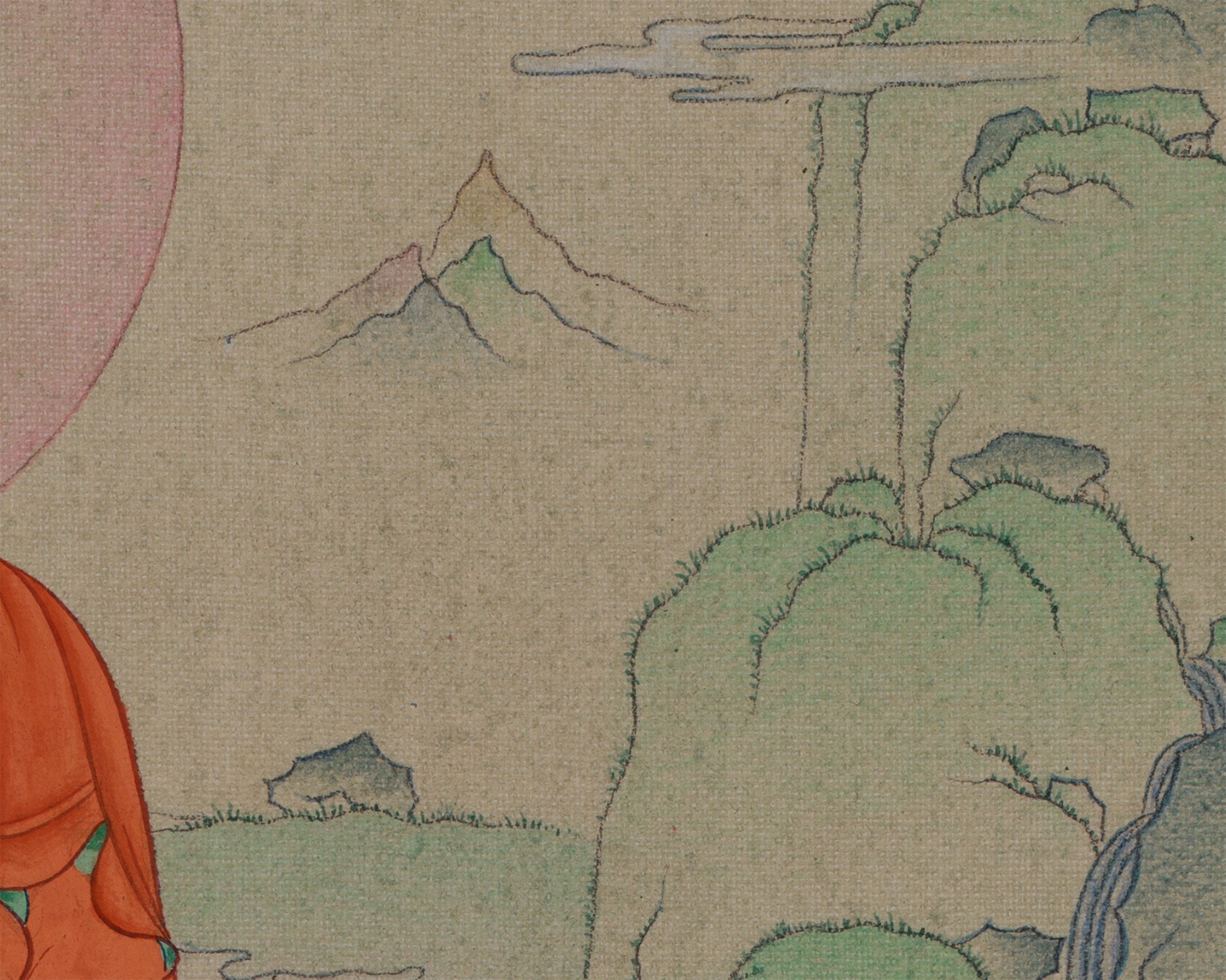 Small Gautama Buddha Painting | Radiating Peace, Wisdom, and Enlightenment