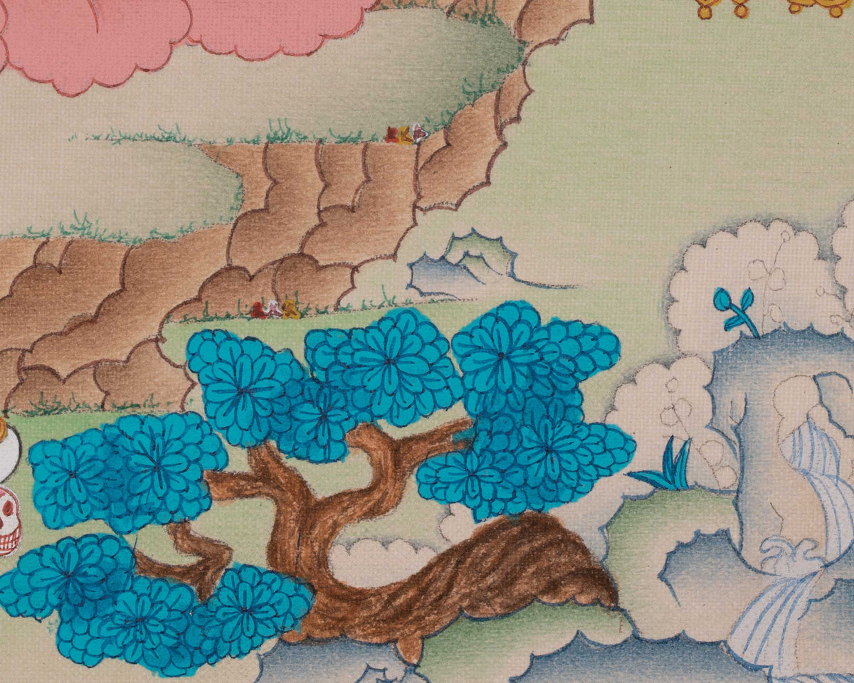 Vajravarahi Sacred Thangka | Dorje Phagmo Art | Represents Inner Awakening and Transformation