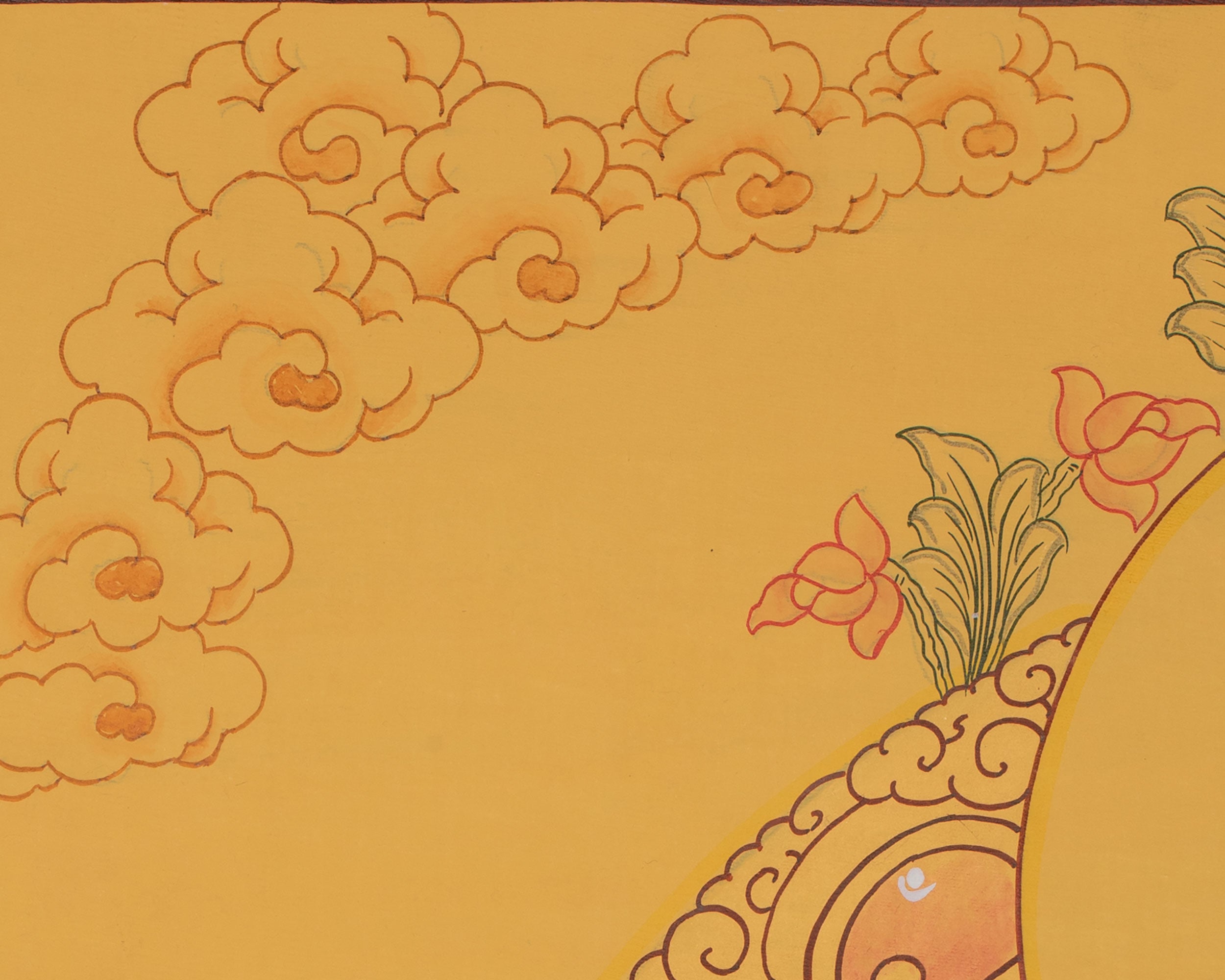 Mother of Liberation, Green Tara Thangka | Female Buddhist Deity