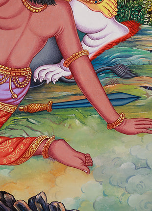 Devi Durga | Fierce Tantric Goddess Art