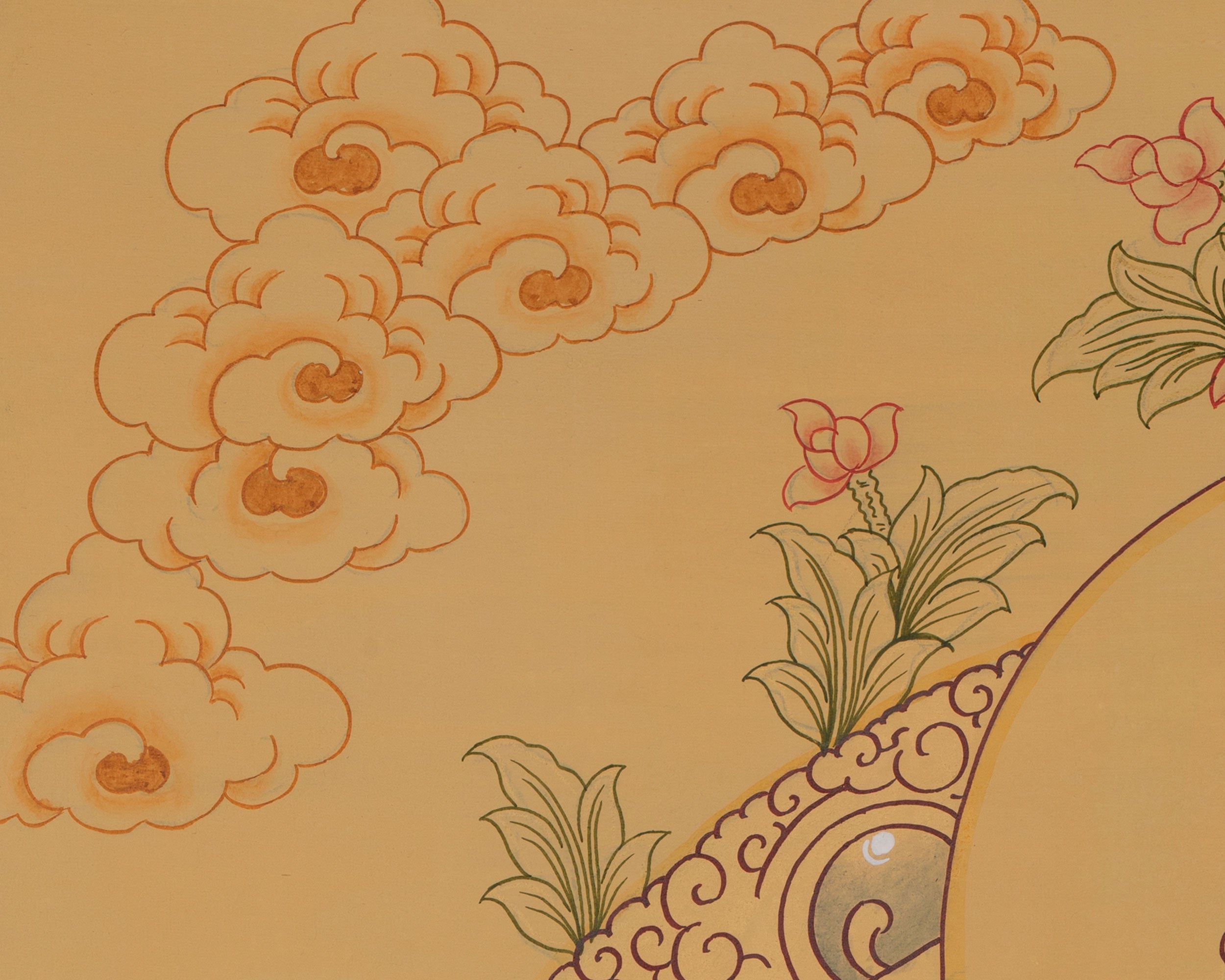 Vajrasattva Thangka For Purification | Spiritual Transformation