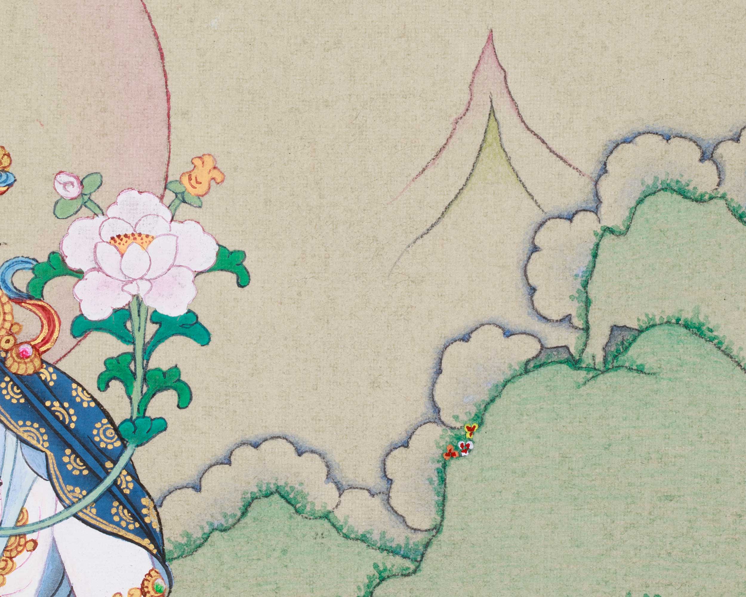 White Tara, Healing Buddhist Goddess | Seven-Eyed Female Buddha