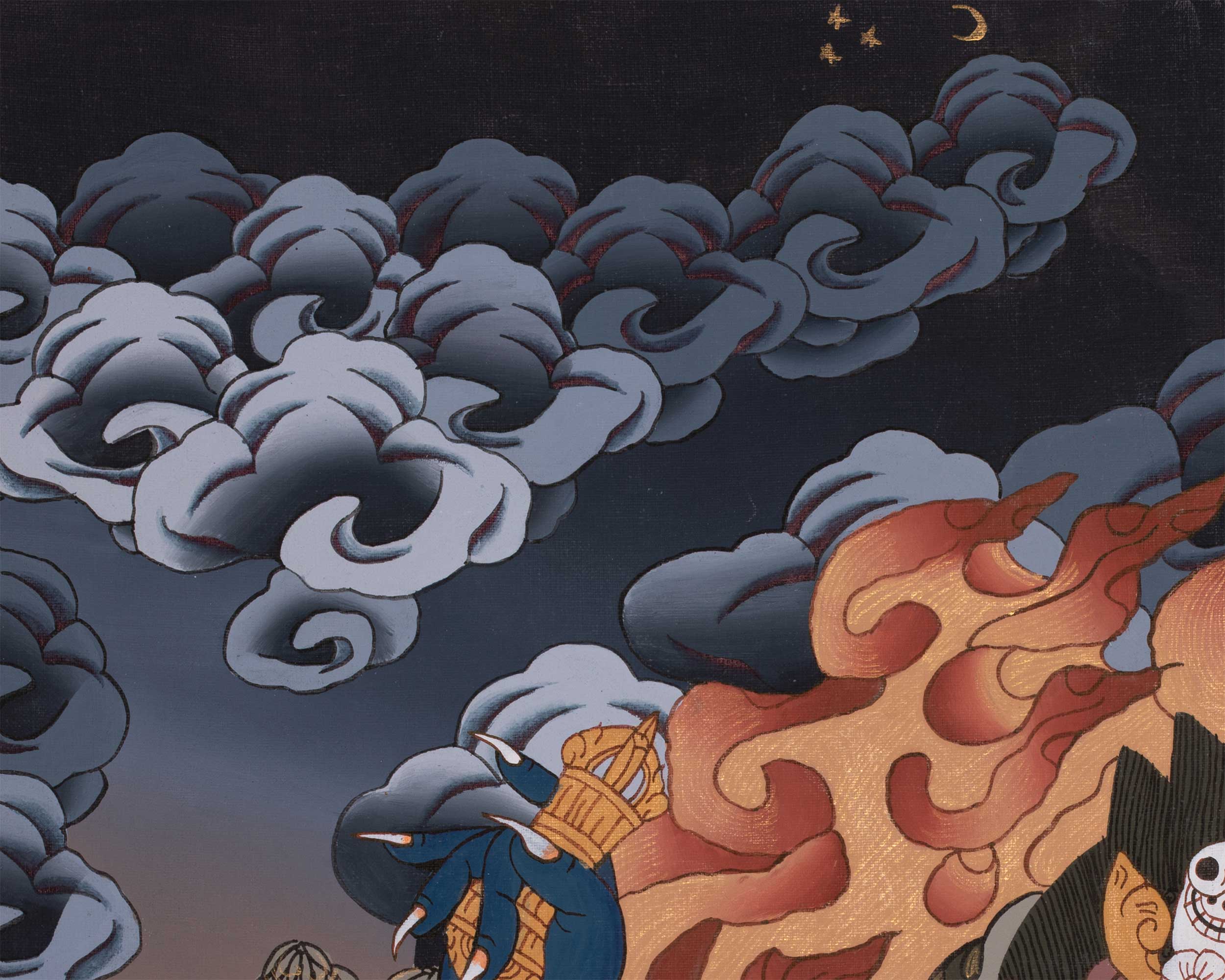 Tibetan Bodhisattva Vajrapani | Symbol of Strength, Protection, and Spiritual Power
