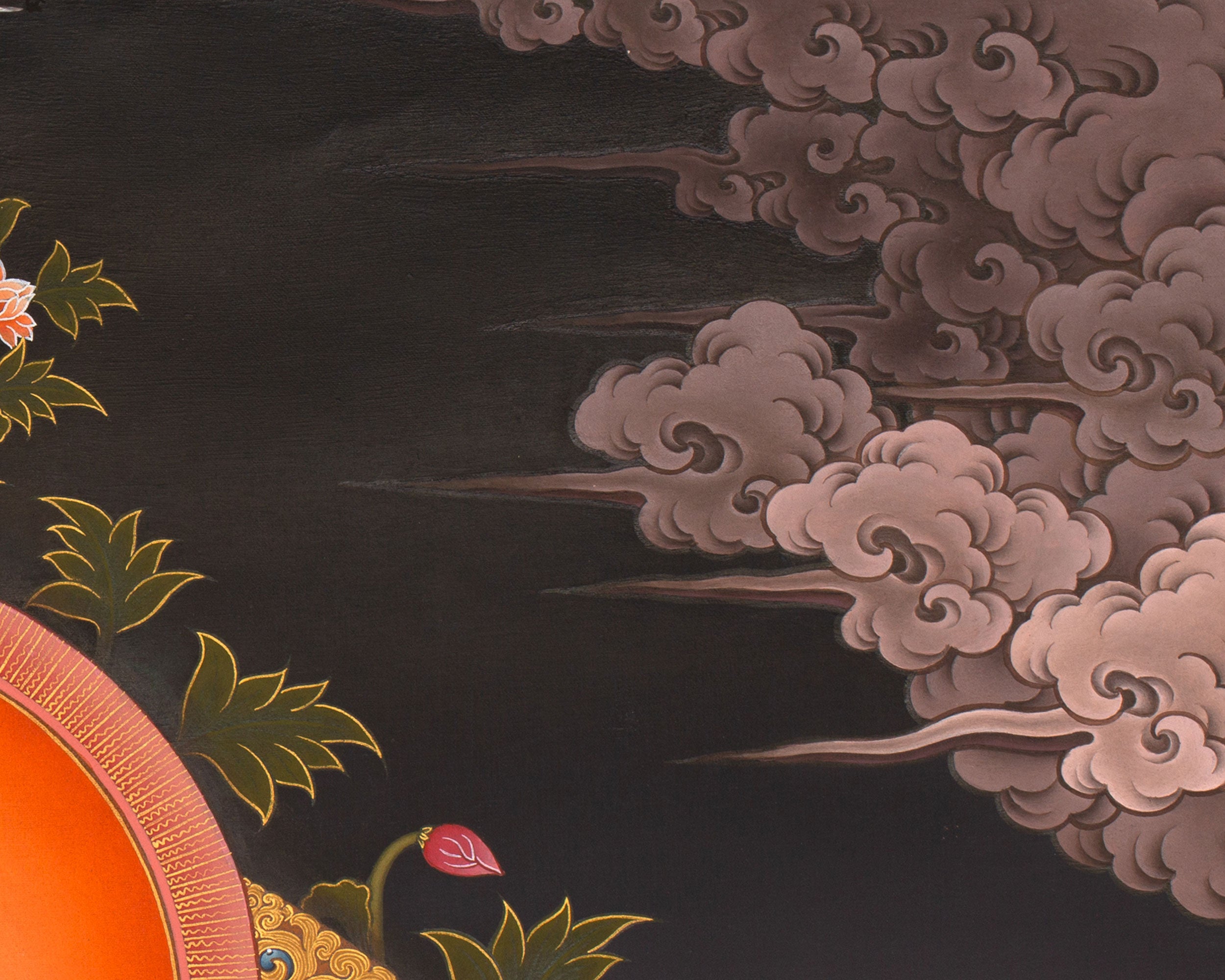 Female Bodhisattva White Tara Thangka | The Goddess of Compassion and Long Life