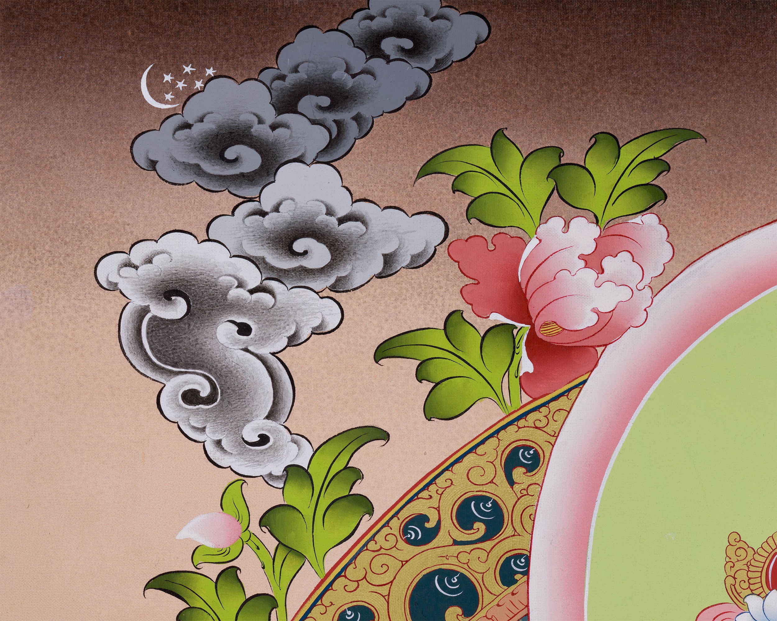 Bodhisattva of Purification, Vajrasattva Thangka | Spiritual Cleansing