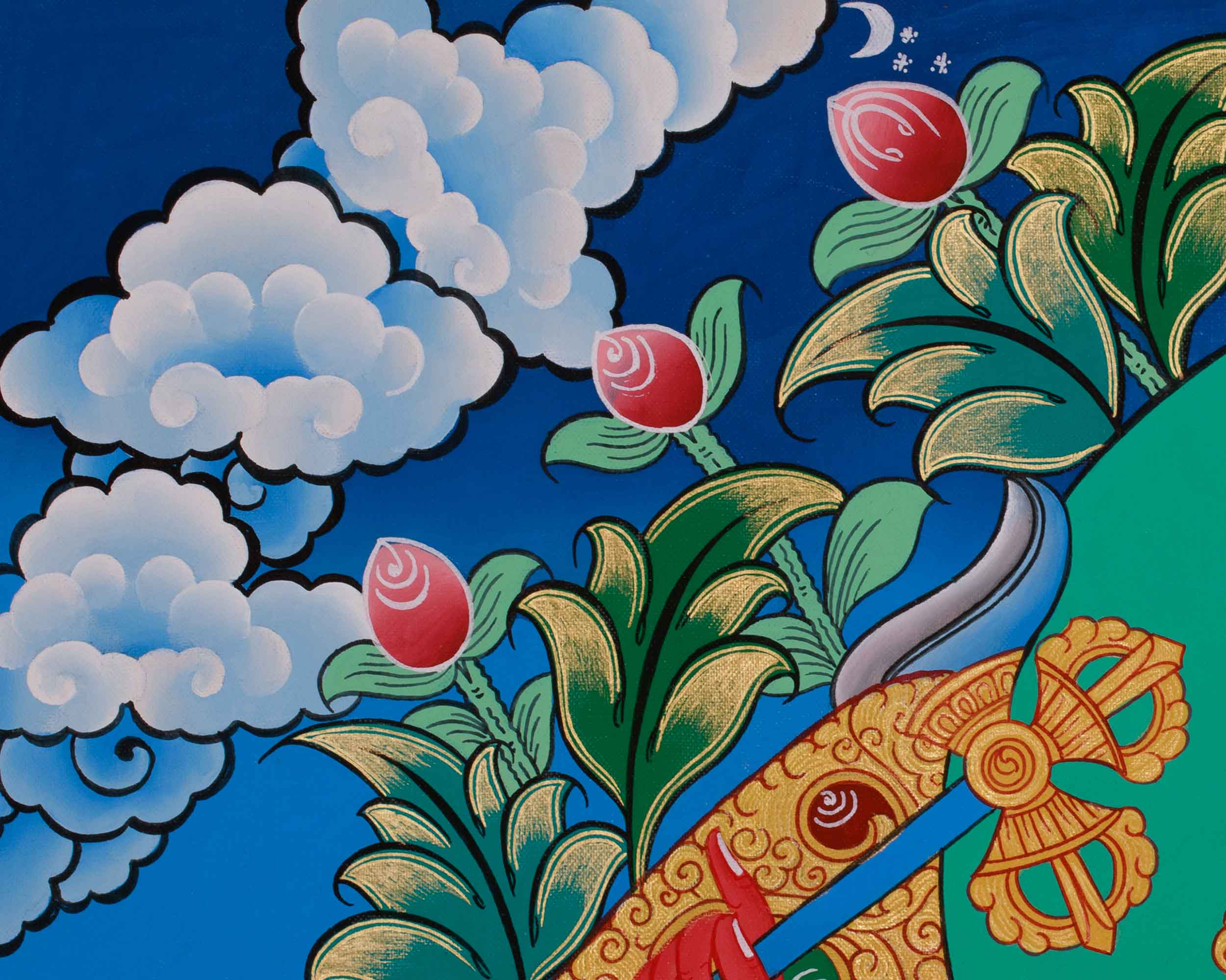 Divine Thangka Of Ganesh | The Remover of Obstacles | Spiritual Blessings