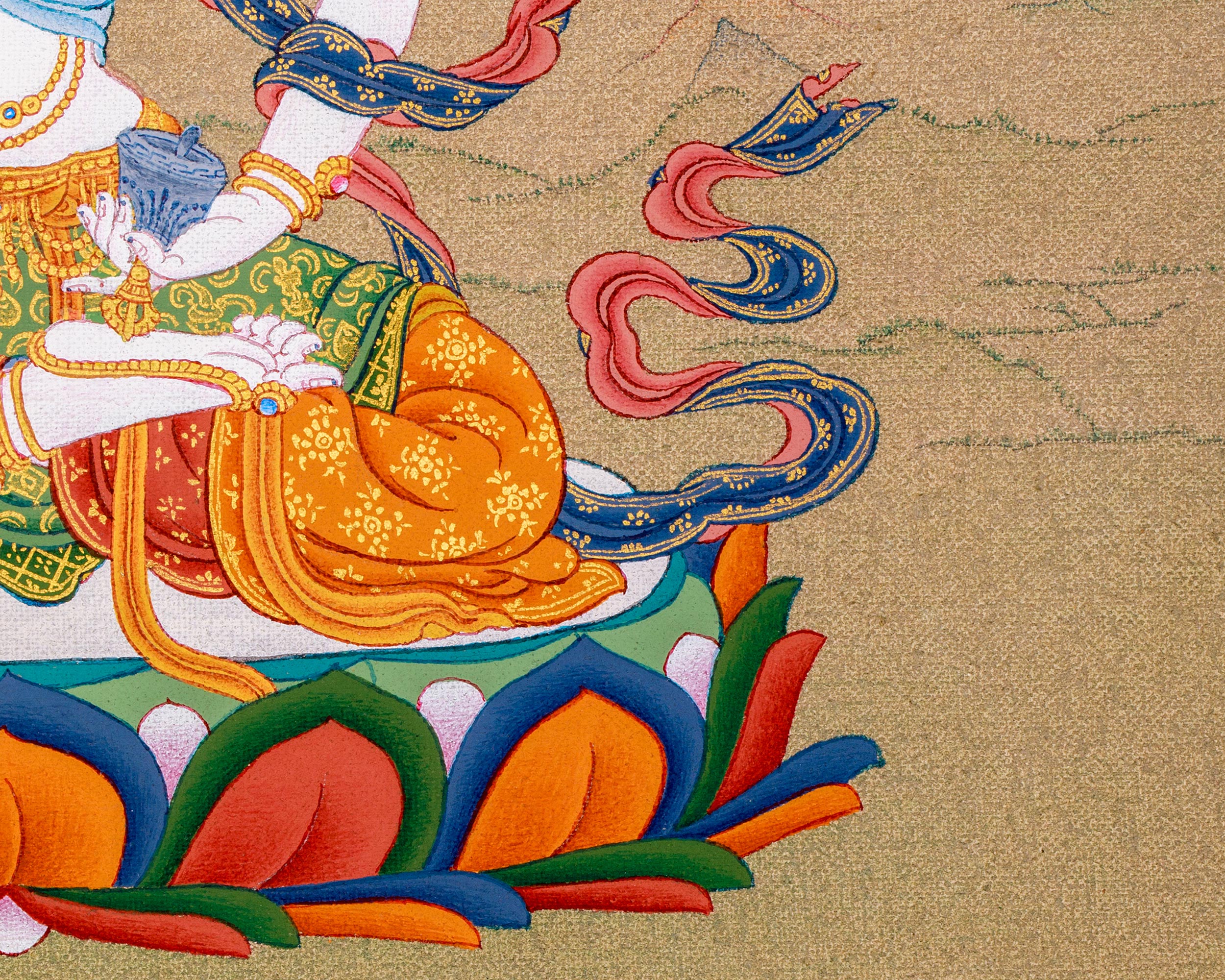 Vajrasattva- Dorje Sempa Thangka