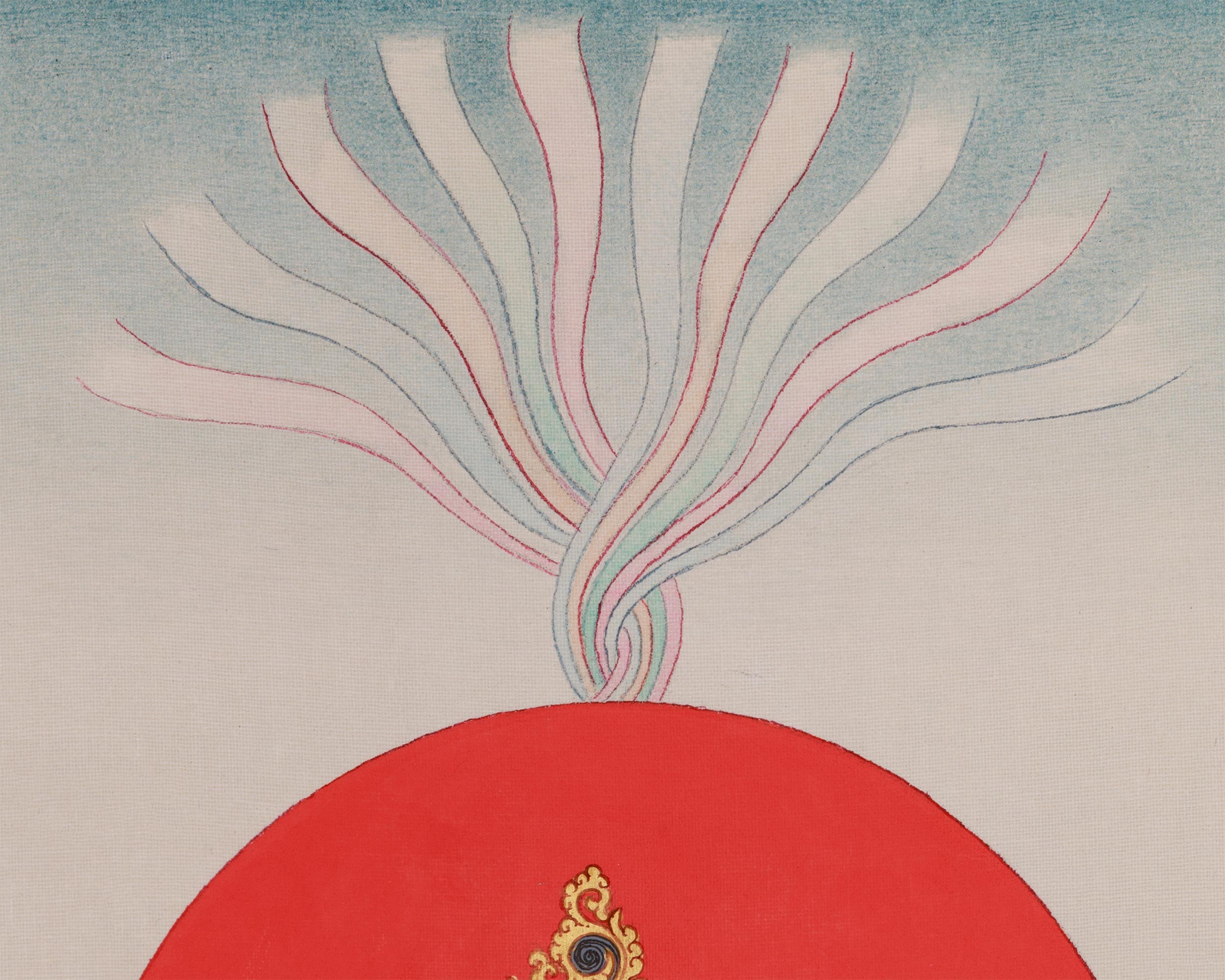 Green Tara Thangka Goddess of Compassion | Spiritual Wall Hanging