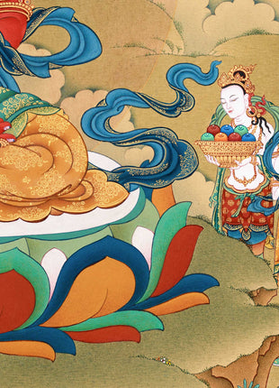 Amitayus Buddha: Radiant Blessings of Infinite Life