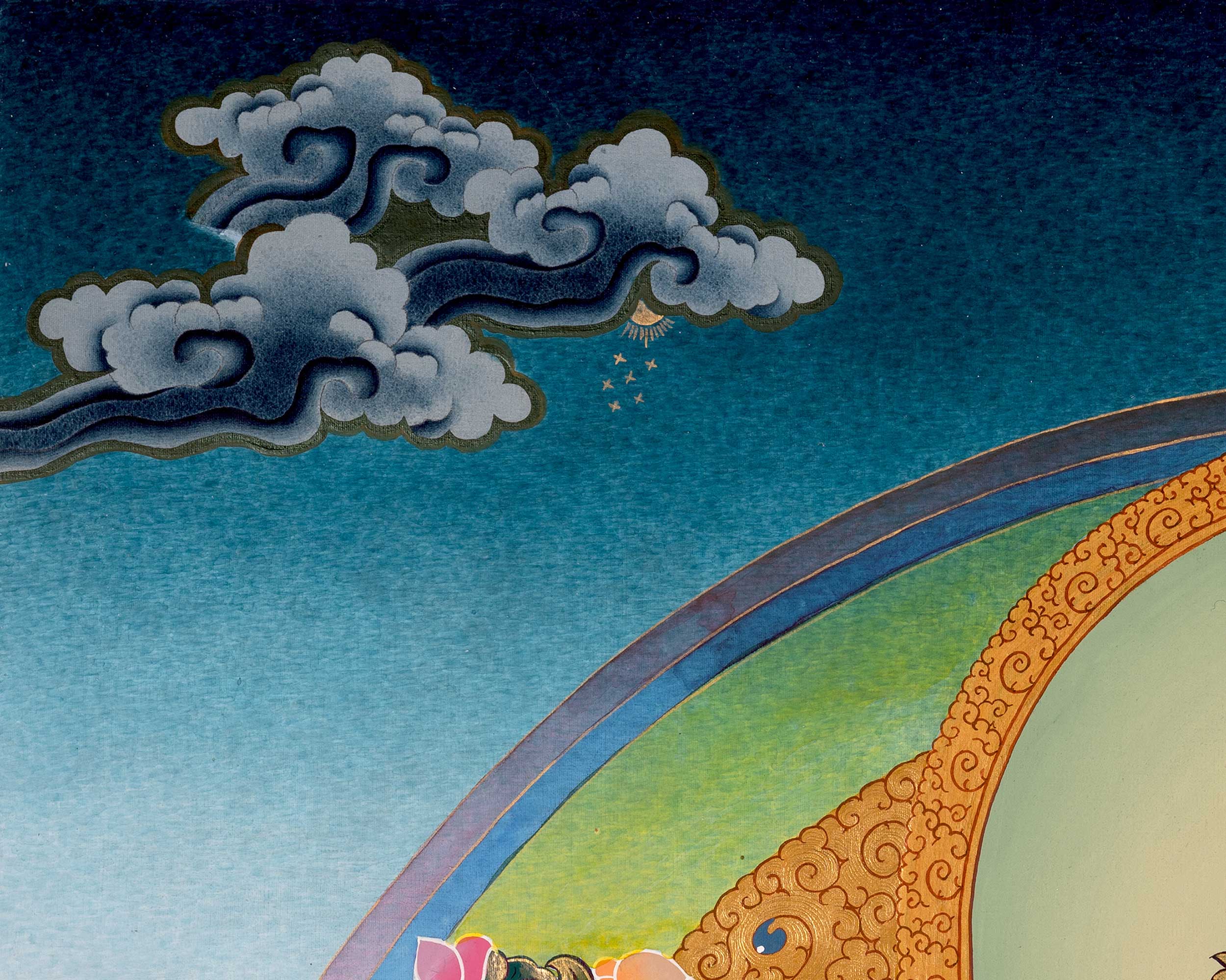 Tibetan Female Buddha White Tara | Embodiment of Purity, Compassion, and Peace