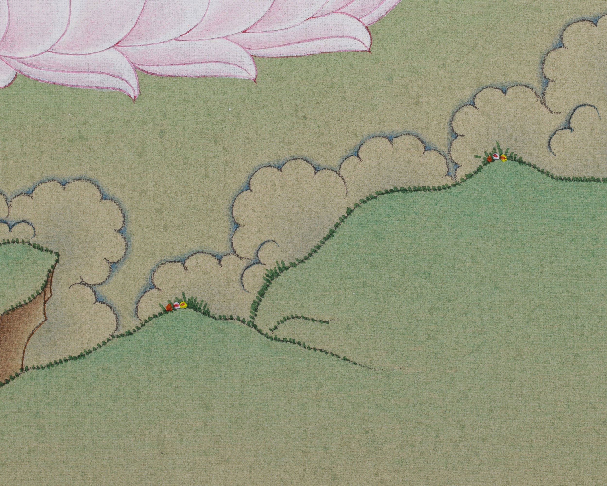 Traditional Amida Buddha Thangka | The Buddha of Boundless Light