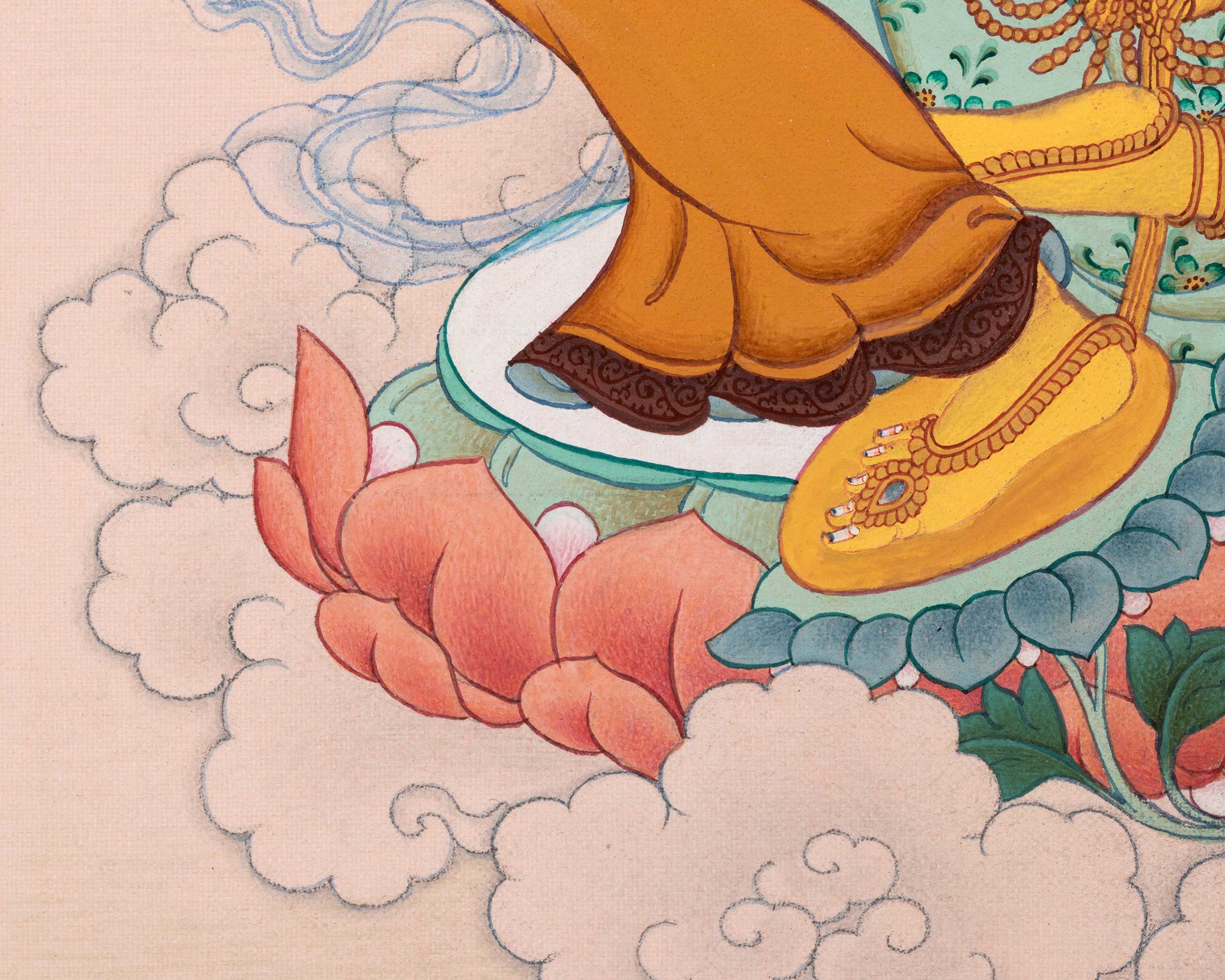 Humsvara Nadini Tara  | 21 Tara of Surya Gupta Thangka