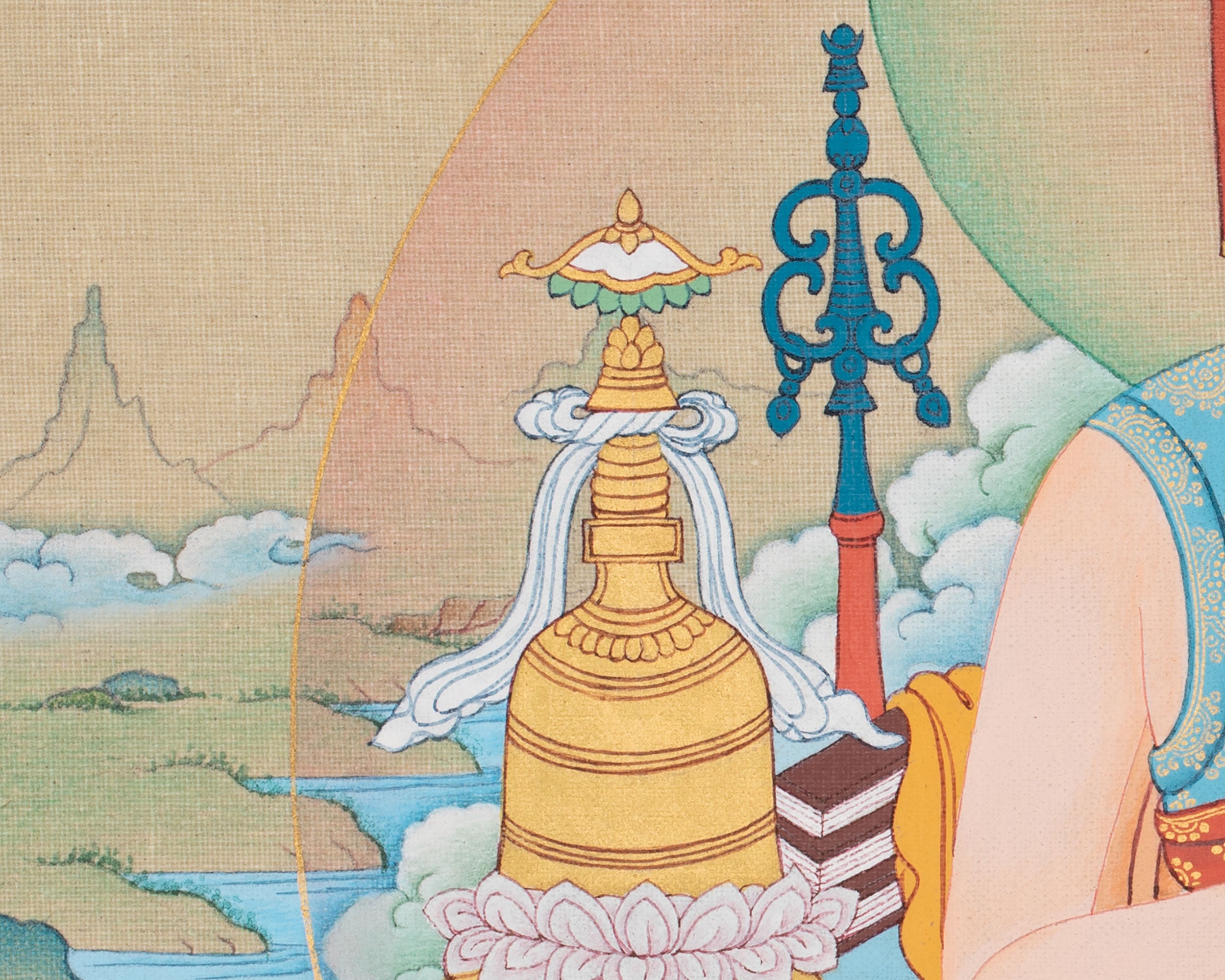 Atisha Canvas Print | High-Quality Giclee Print of Indian Buddhist Master