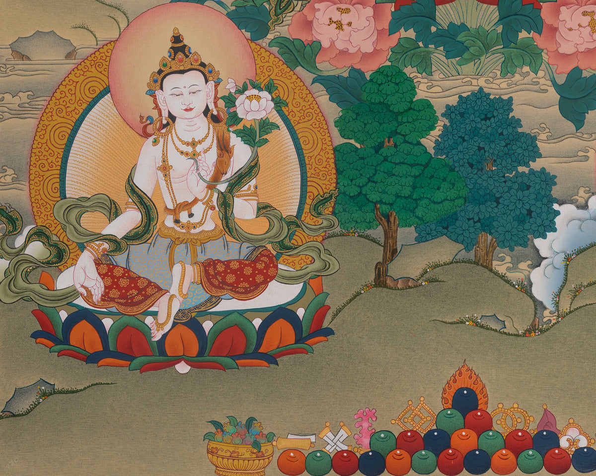 Buddhist Manjushri Art | Transcendent Wisdom | Gentle Glory