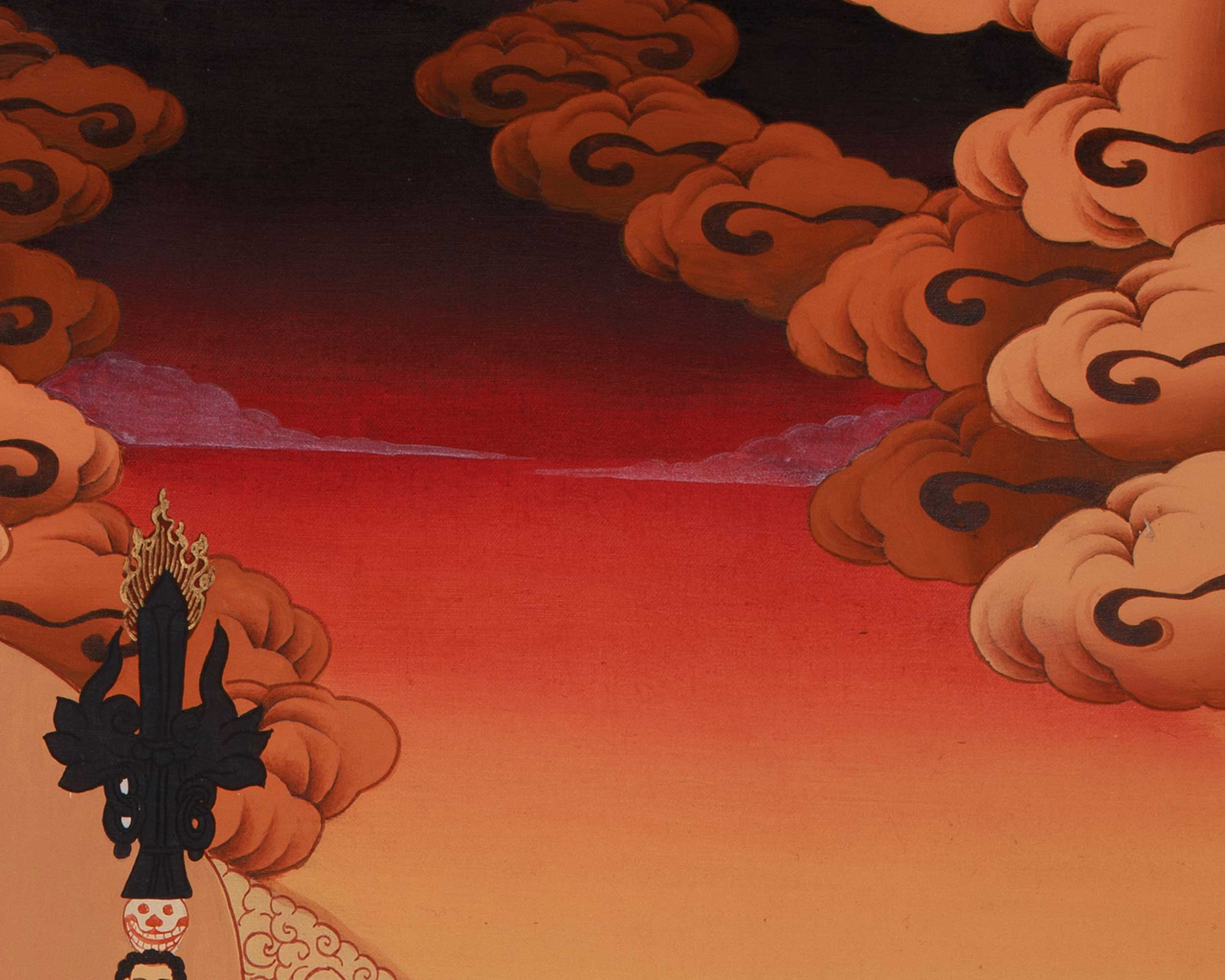 Himalayan Master Guru Rinpoche Thangka | Padmasambhava Artwork