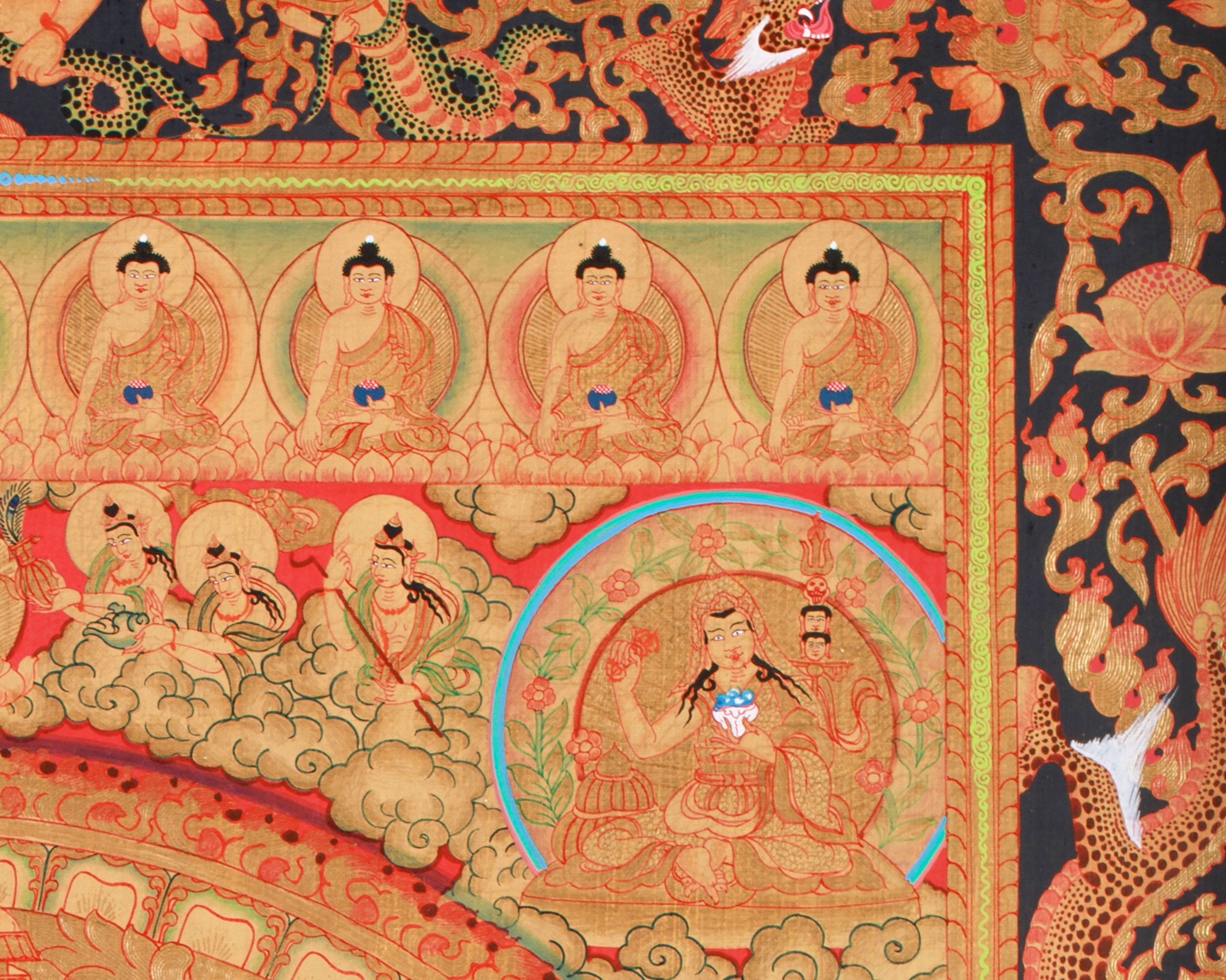 Golden Sita Tara Mandala | Sacred Symbol of Compassion & Wisdom