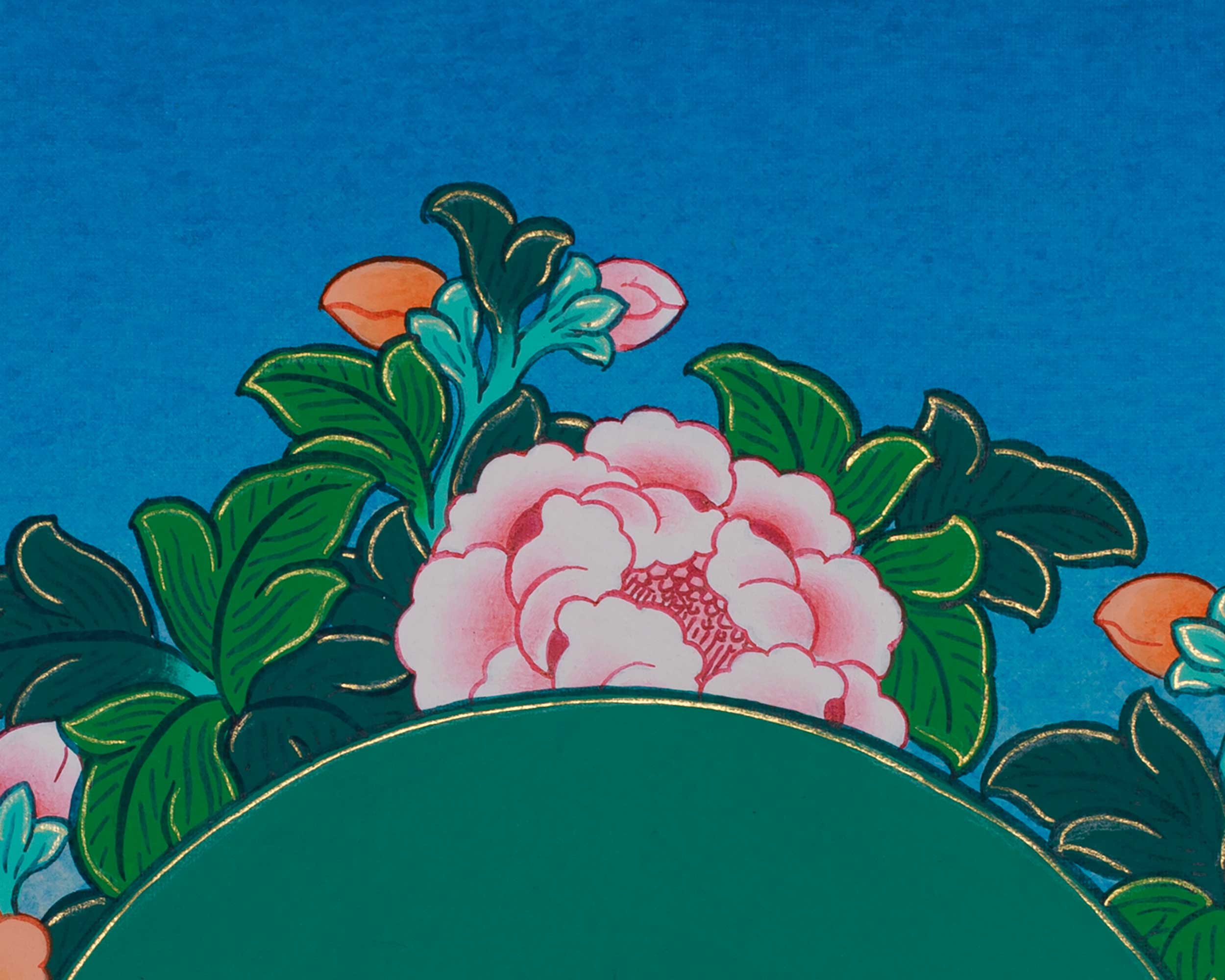 Original Thangka of Gautama Buddha | The Buddha of Enlightenment