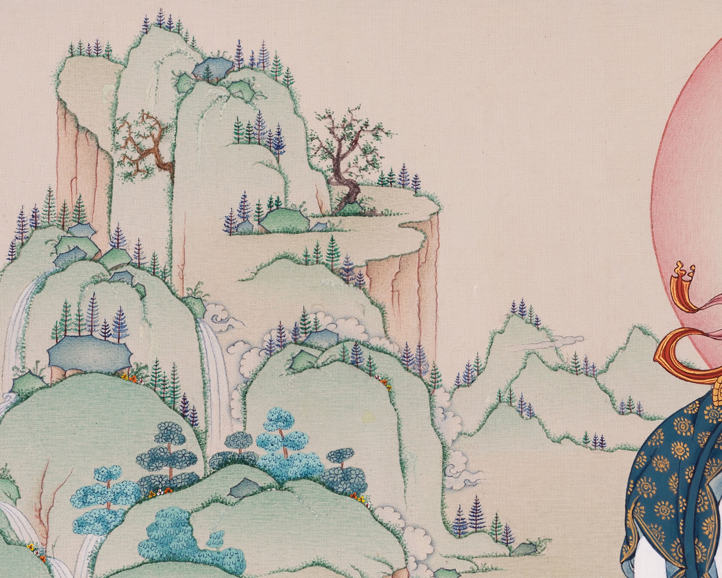 Two-Armed Chenrezig Print | Avalokiteshvara, Bodhisattva of Infinite Compassion