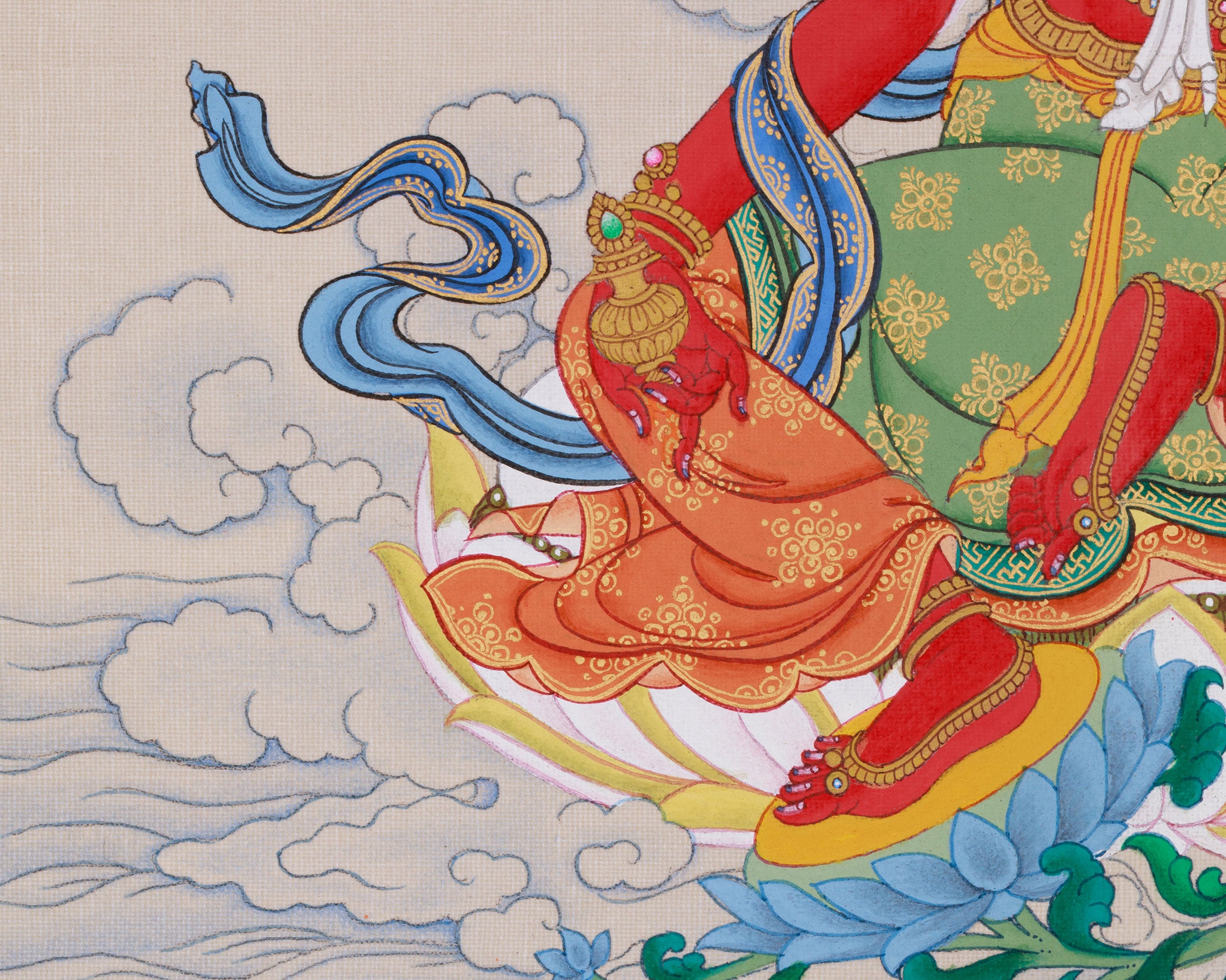 Tantric Goddess Red Tara | Tibetan Dakini of Attraction and Enlightenment