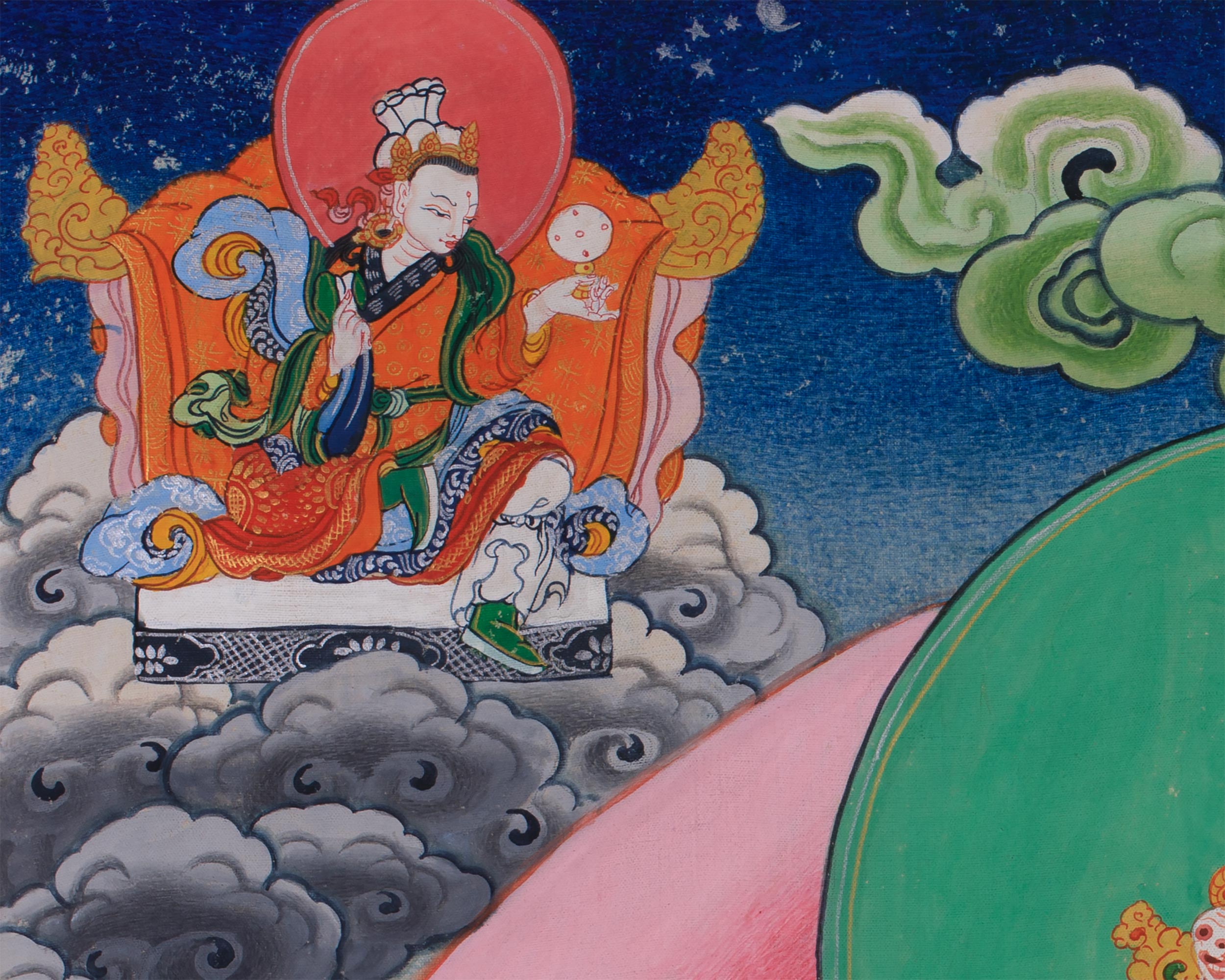 Garab Dorje Thangka | An Inspiring Depiction of the First Dzogchen Master