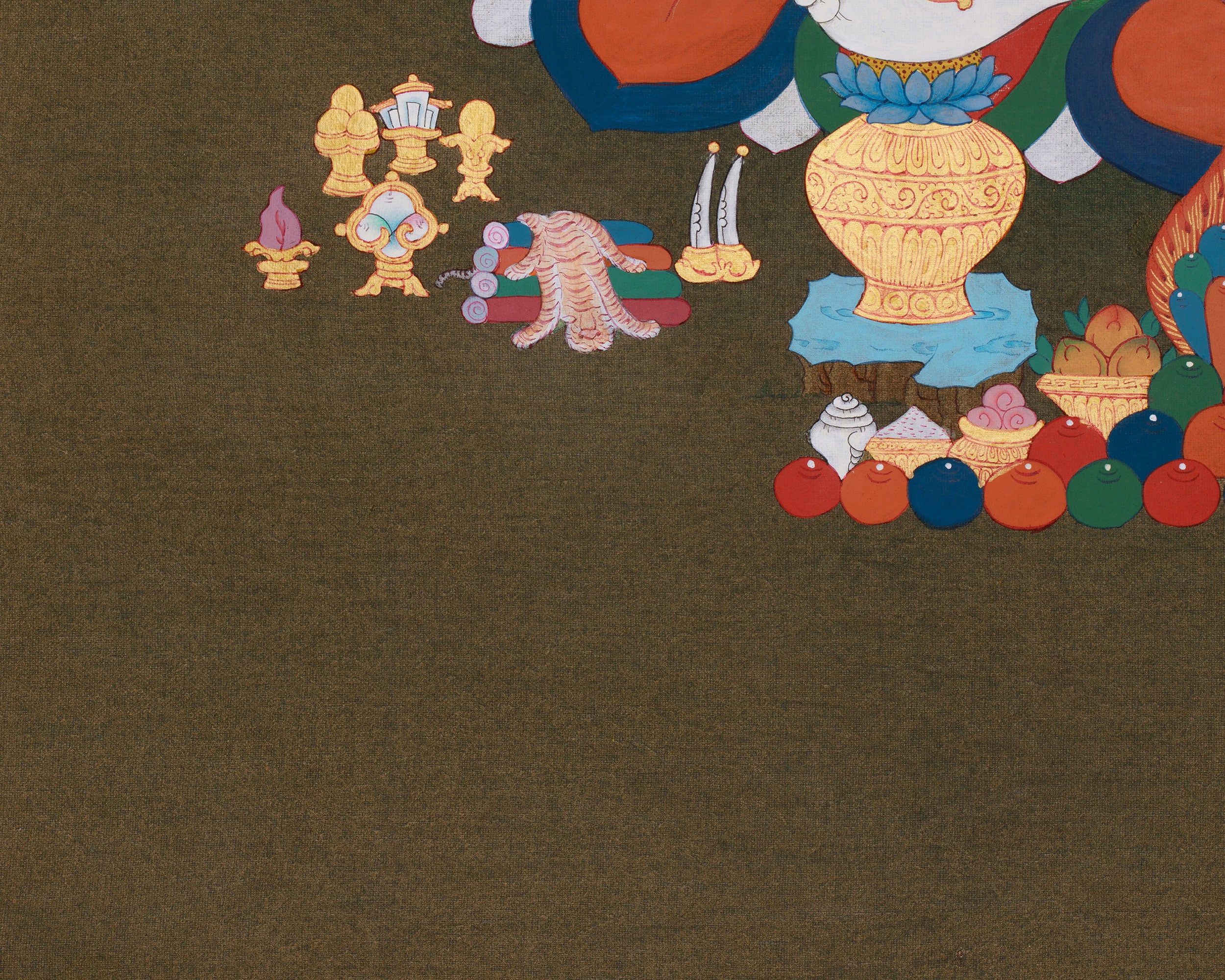 Prosperity's Guardian, Yellow Jambhala Thangka